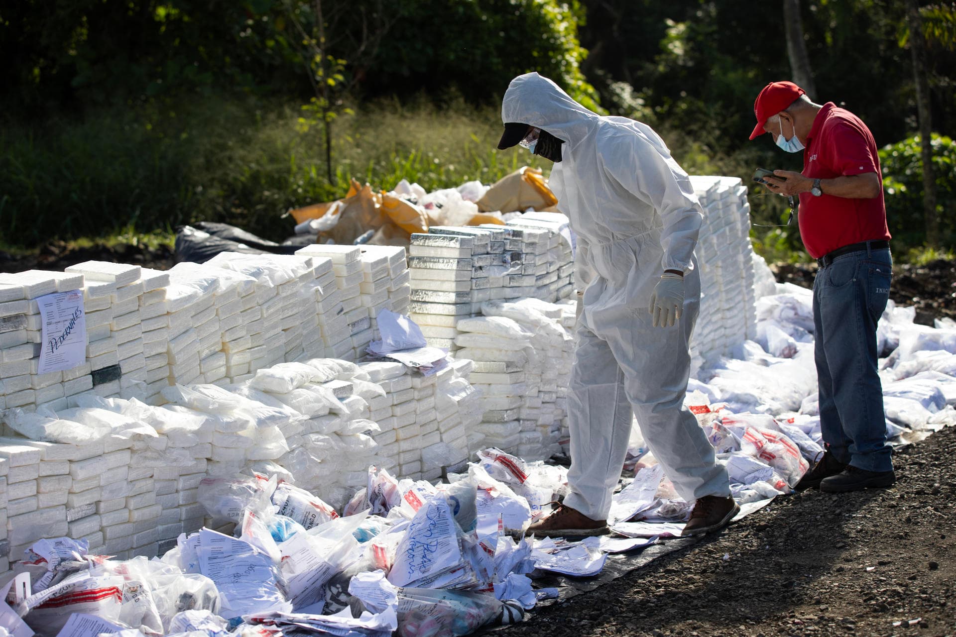 [VIDEO] R.Dominicana quema 1,450 kilos de cocaína, tras apoyo a la operación Lanza del Sur de EEUU