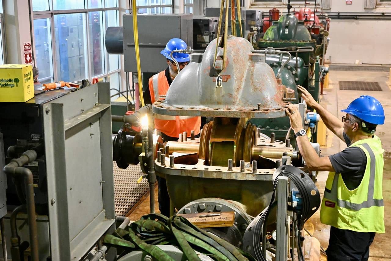 AAA culmina trabajos de reparación en la represa Carraízo 