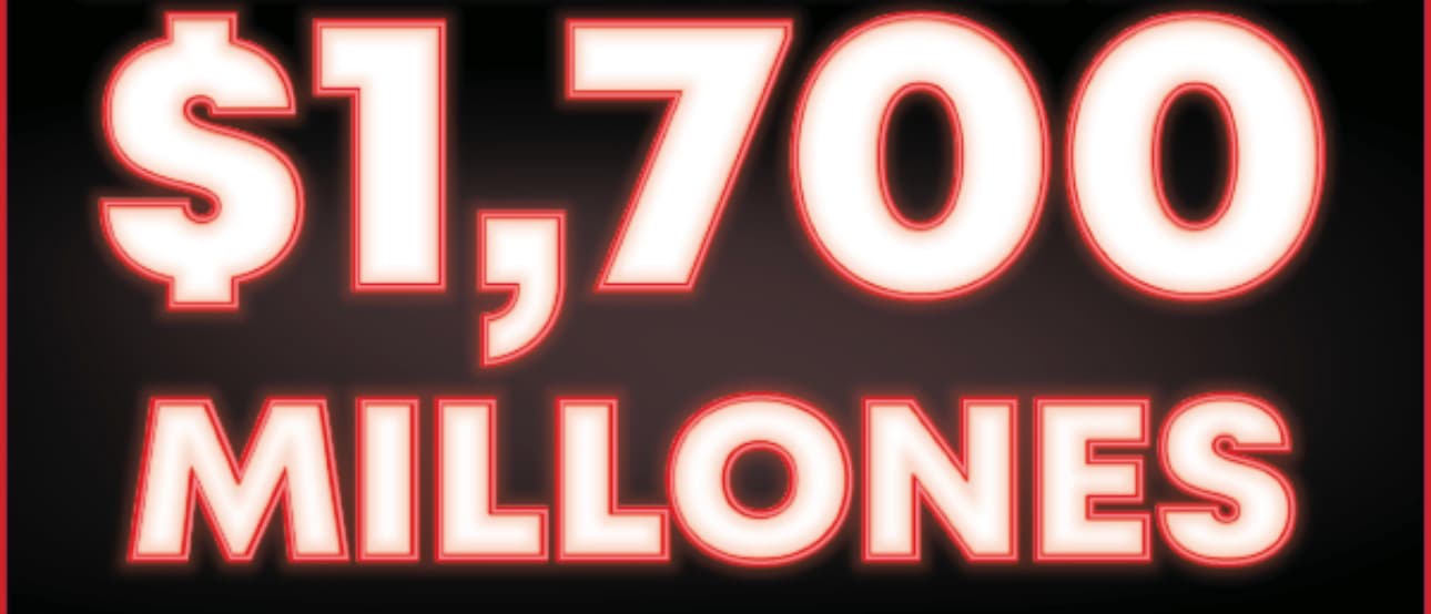 Jugador de Powerball gana 1,700 millones, segundo mayor premio en historia de EEUU