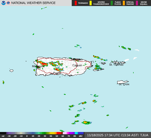 Advierten sobre posibles inundaciones en el oeste por lluvias intensas