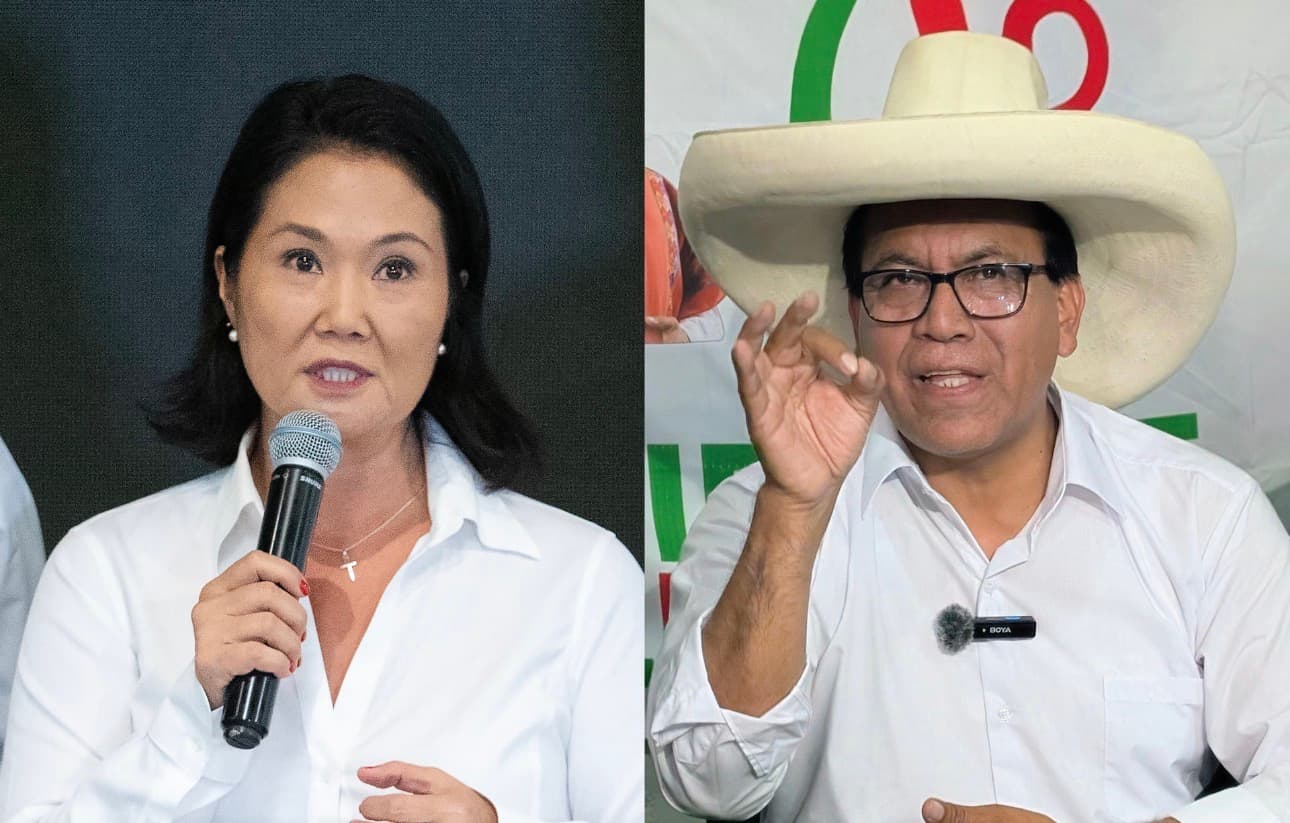 Fujimori y Sánchez cierran campaña electoral en Perú con promesas de recuperar estabilidad
