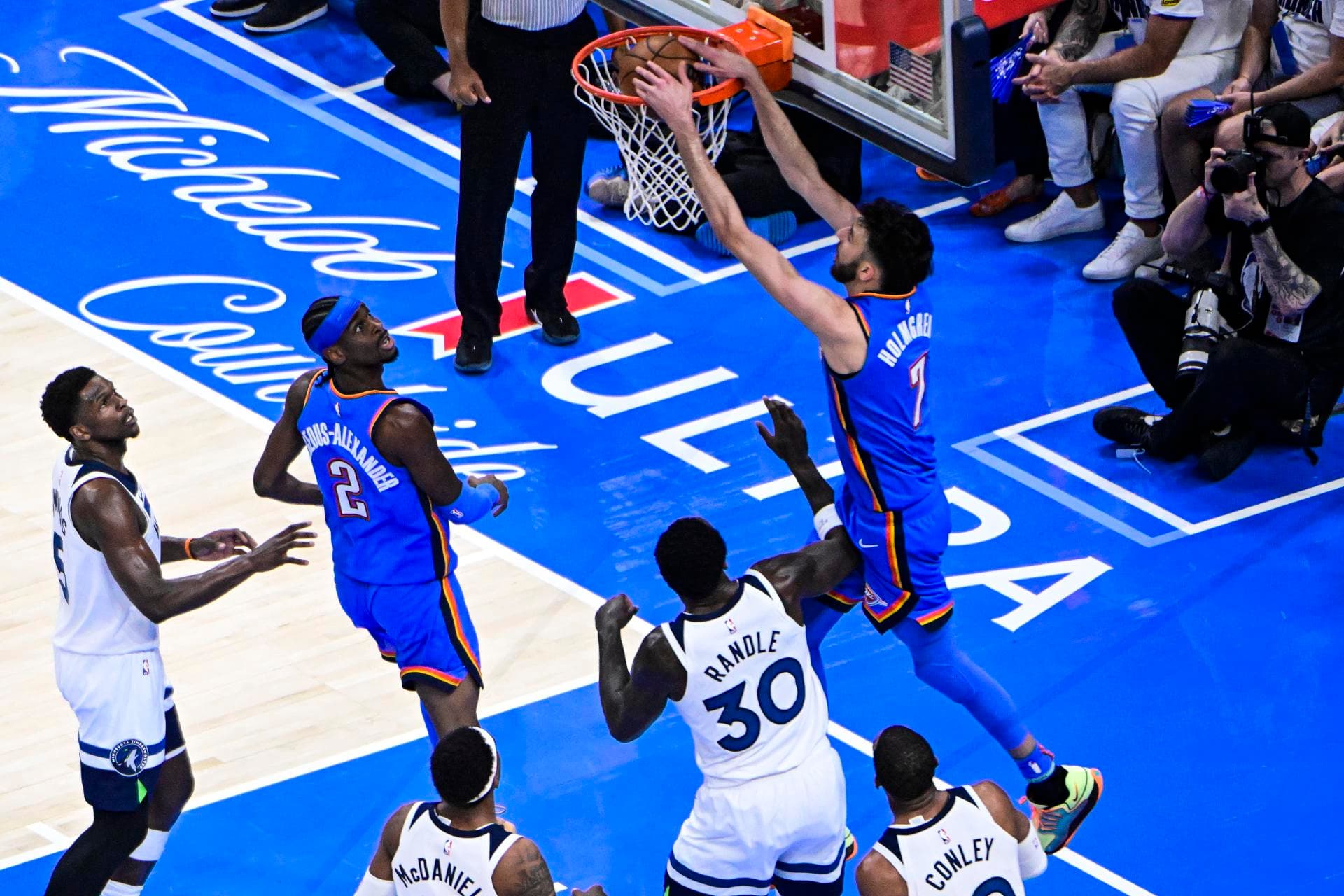 Los Thunder, a las Finales NBA por la puerta grande