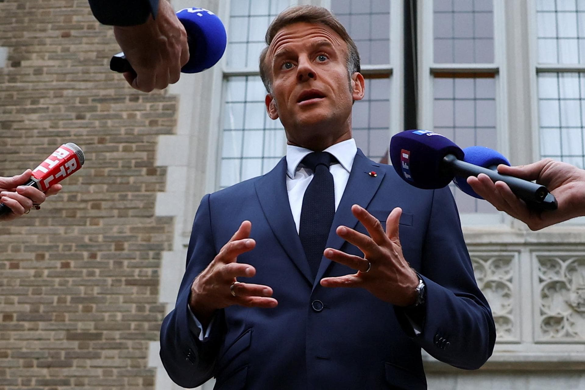 Macron no se cree “el cuento” de Putin 