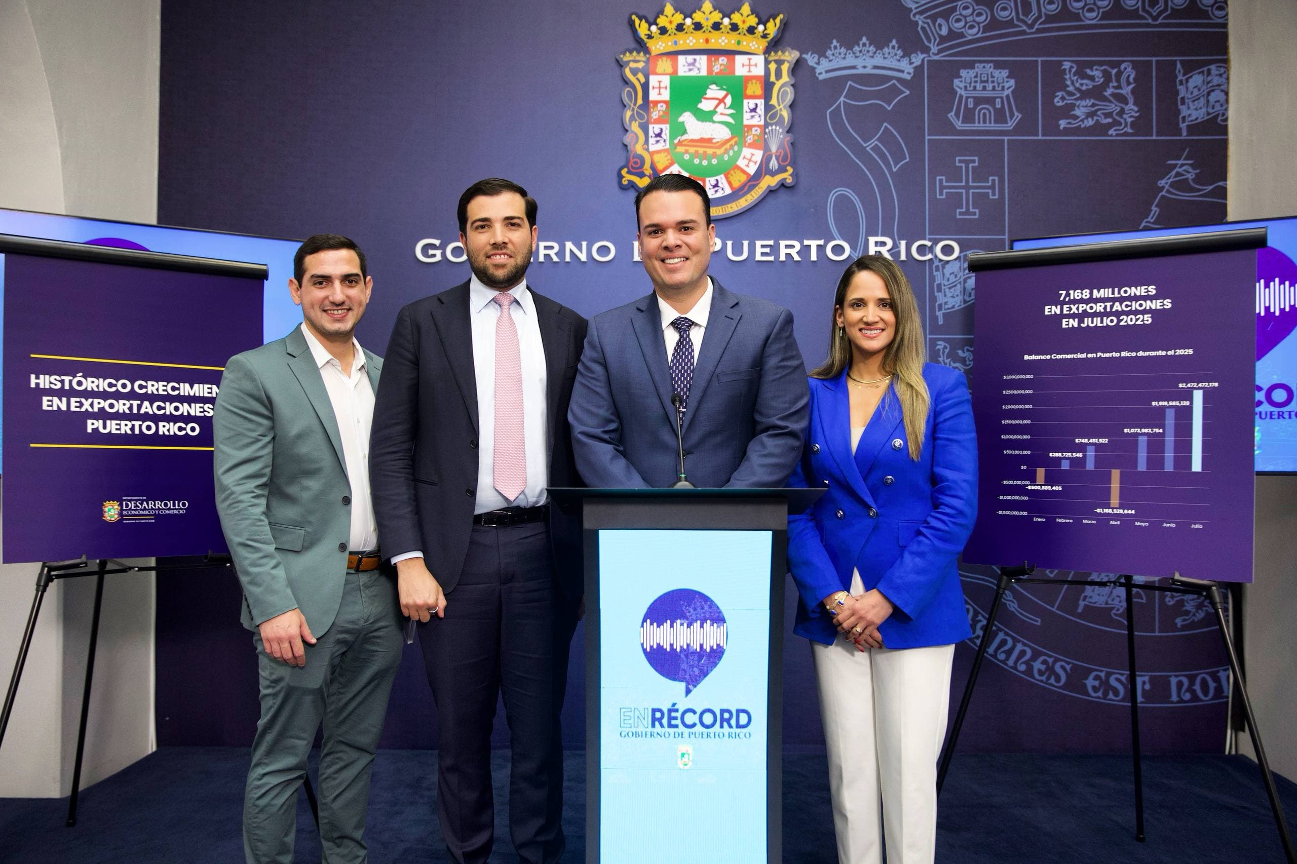 Puerto Rico registra récord histórico en exportaciones