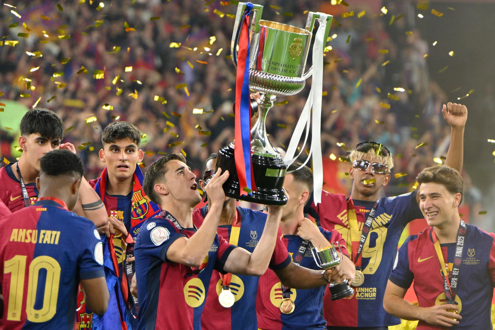 Barcelona se alza con la Copa del Rey 