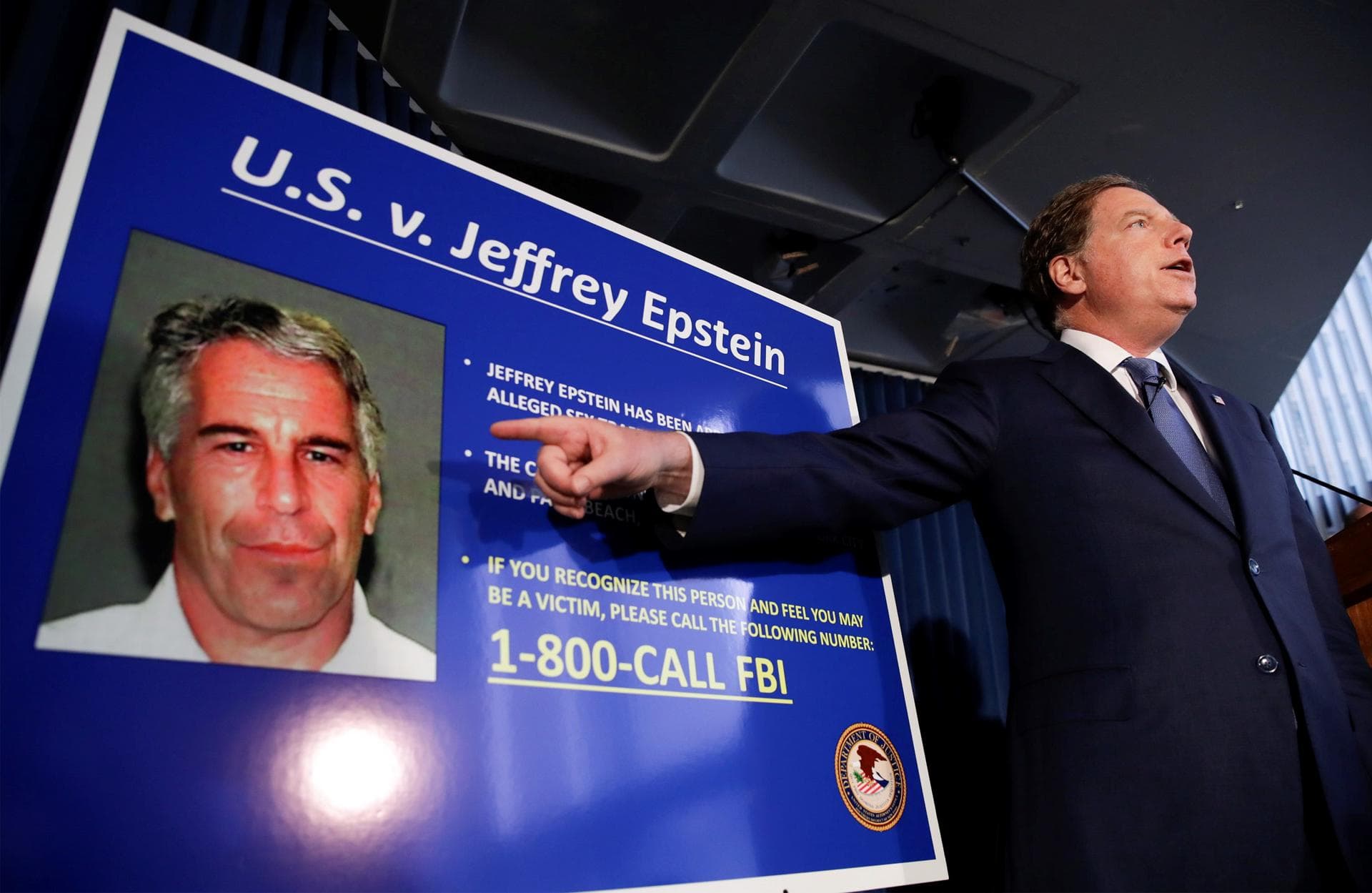 Trump vuelve a hablar sobre el caso Epstein