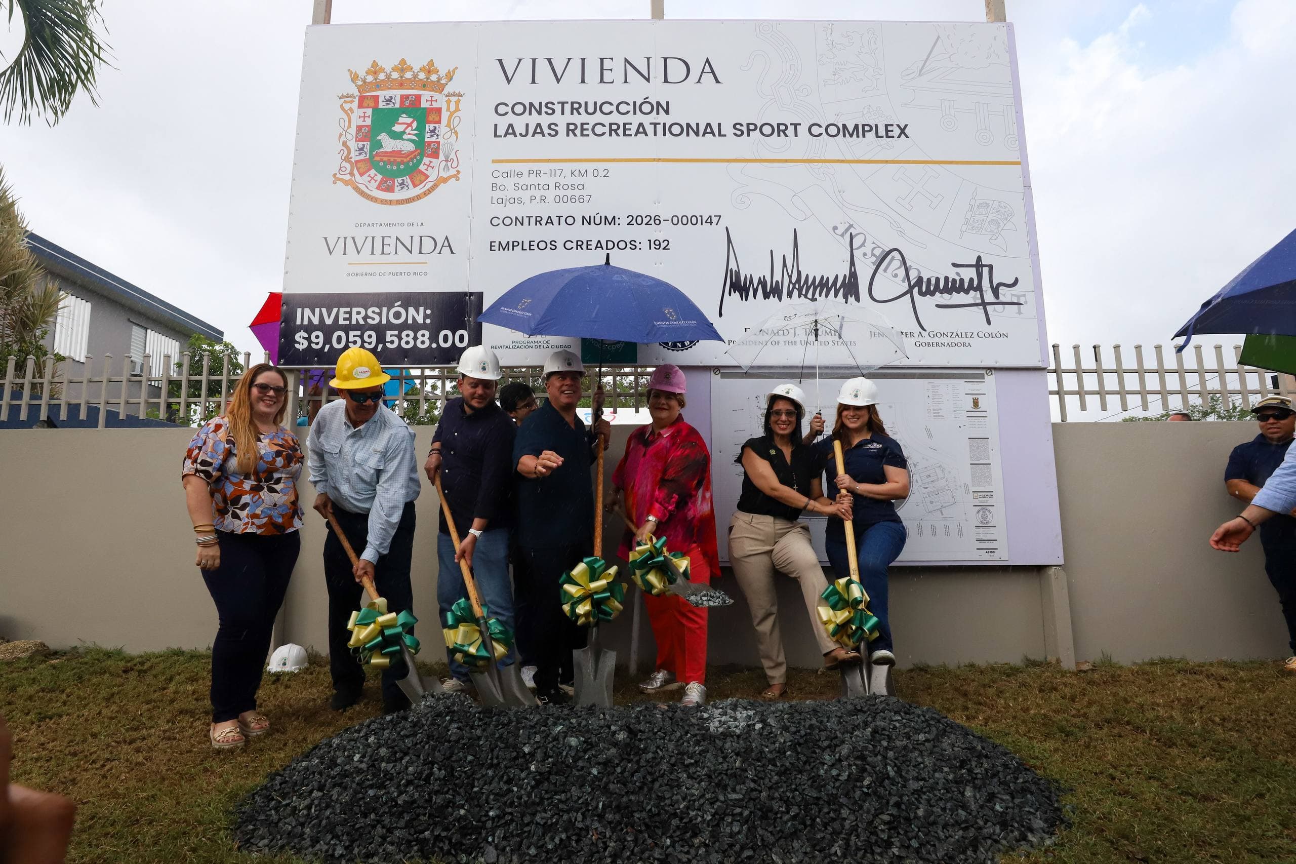 Anuncian inicio de construcción de primera pista de caminar en Lajas