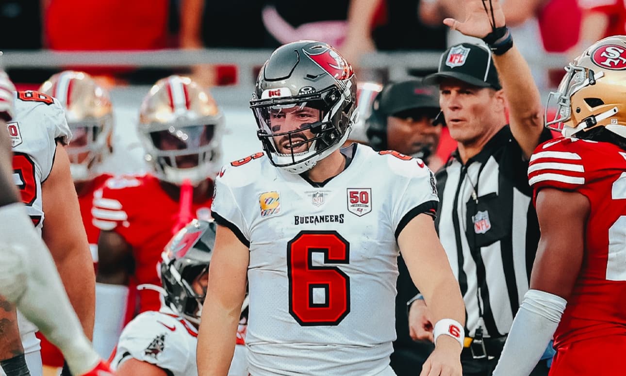 Baker Mayfield guía al triunfo a Buccaneers sobre los 49ers