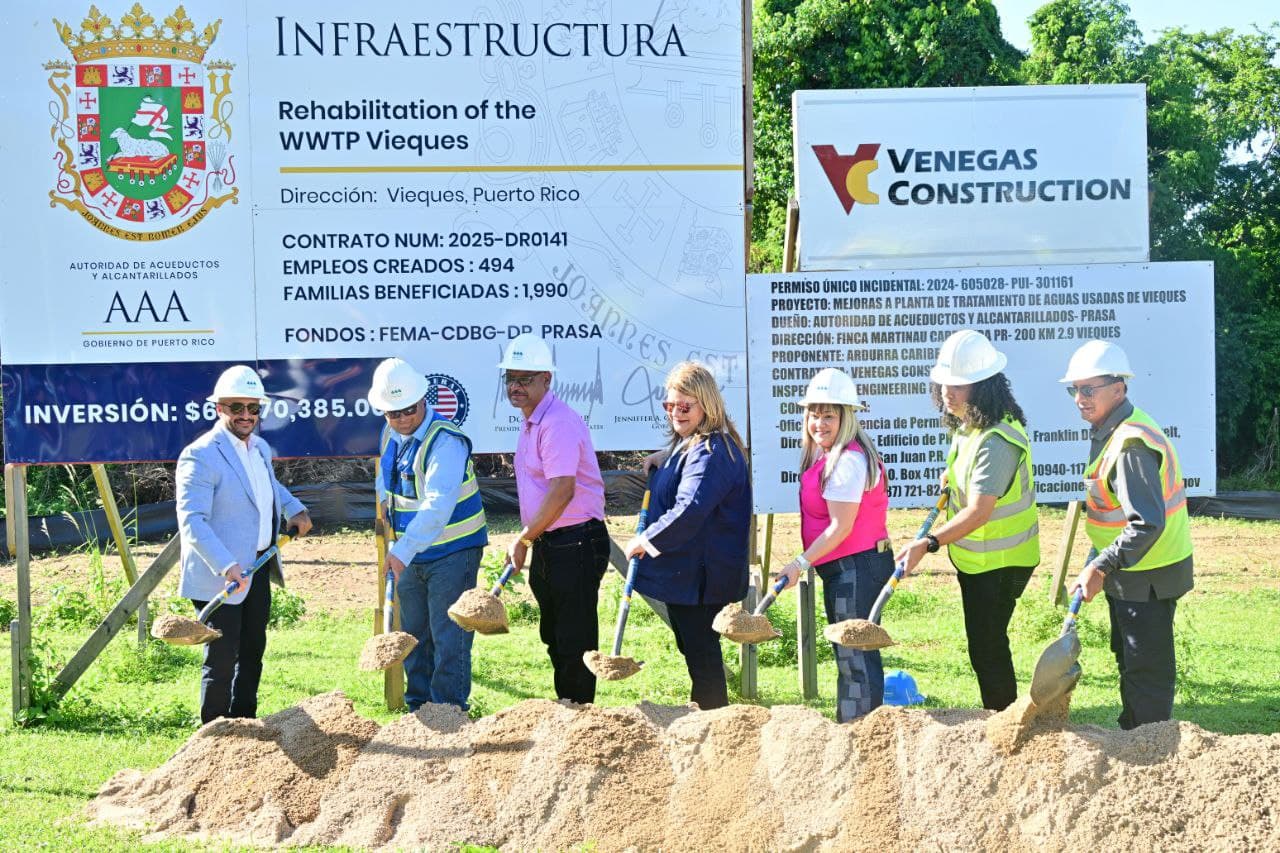 Primera piedra del proyecto.