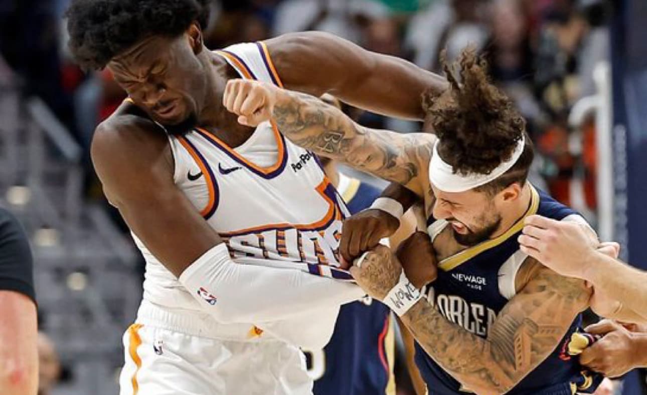 Alvarado, sancionado con dos partidos y Williams con uno por su pelea