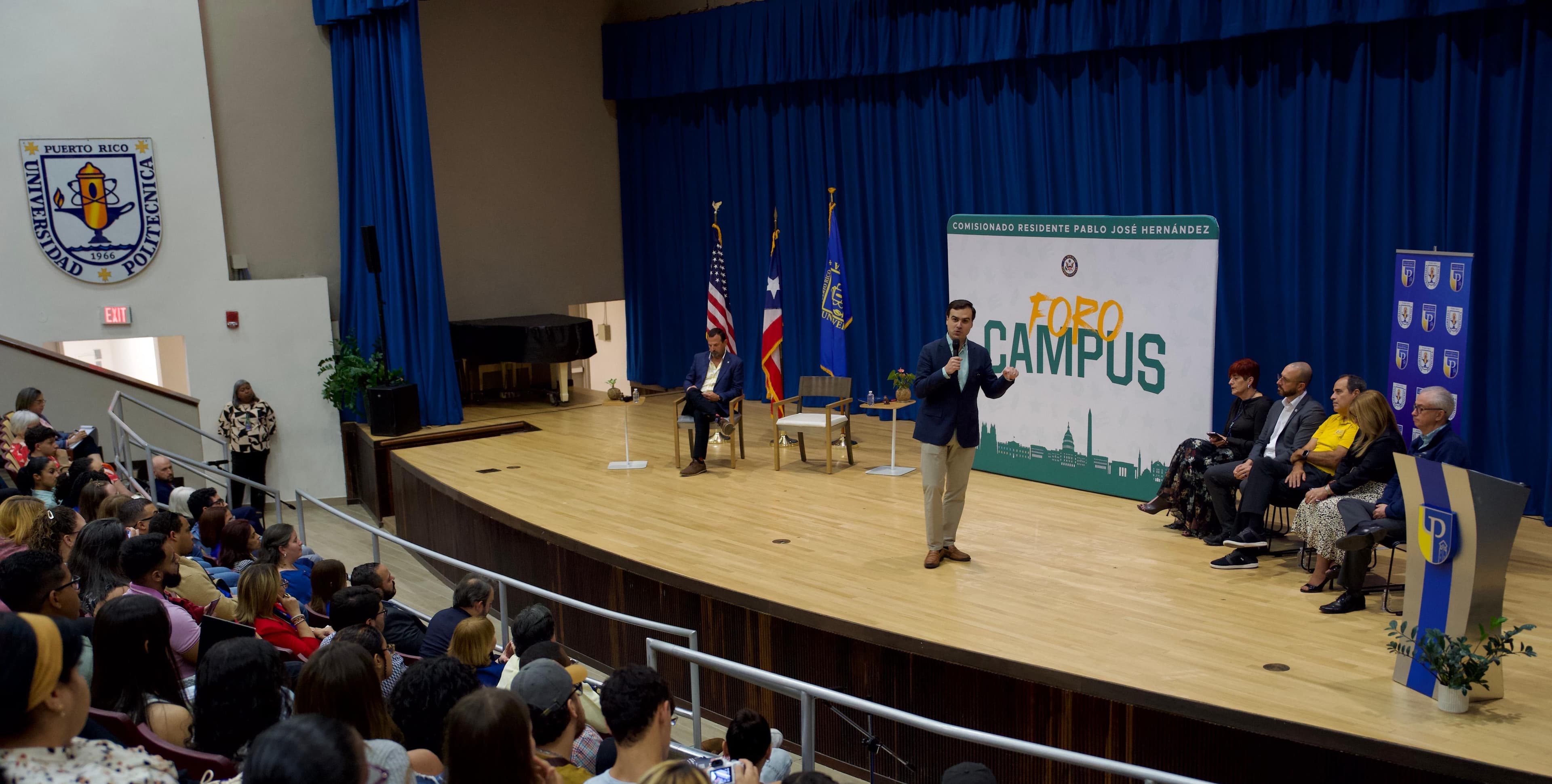 Comisionado Residente amplifica la iniciativa Foro Campus