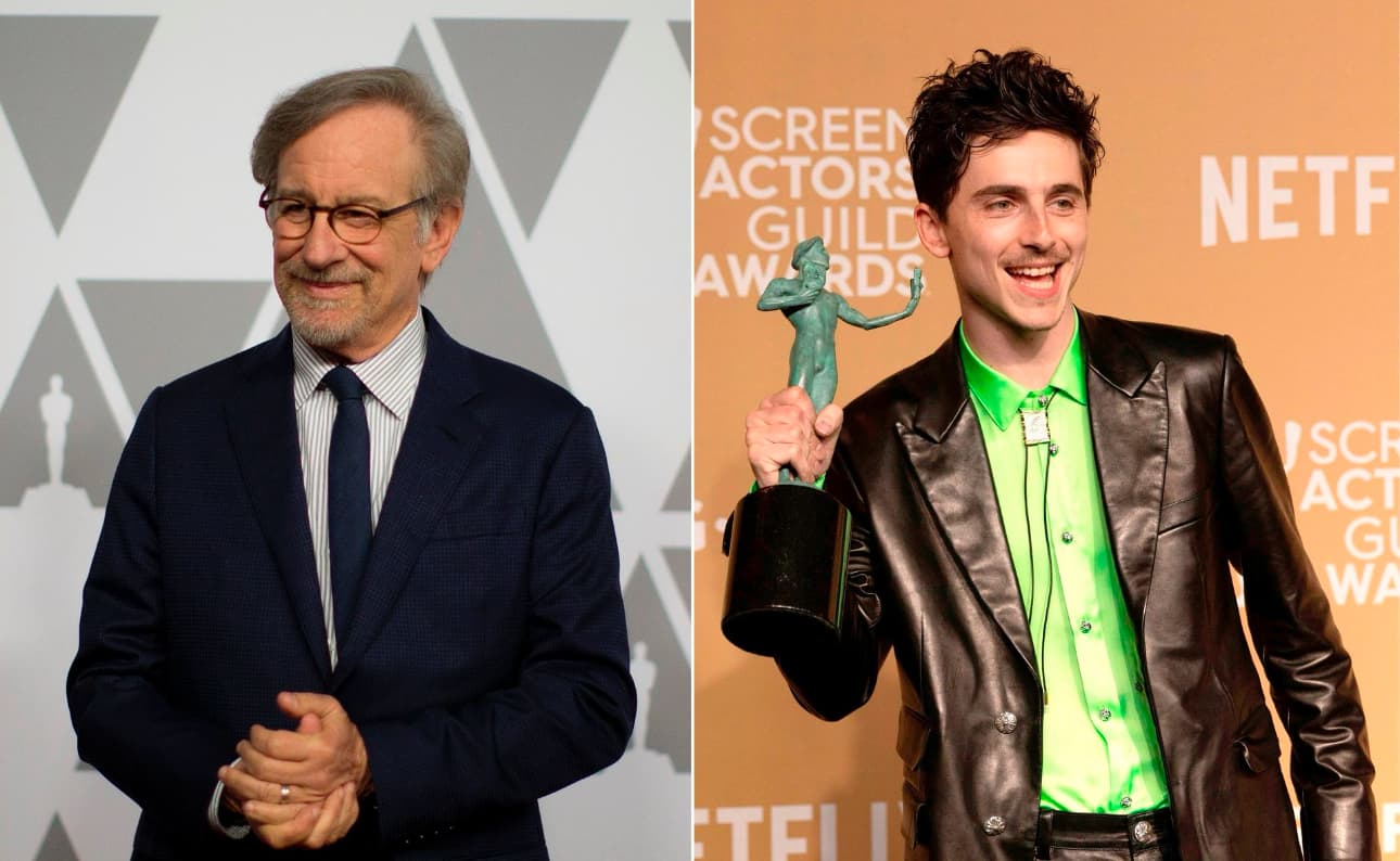 Steven Spielberg y Timothée Chalamet reciben su primera nominación al Grammy