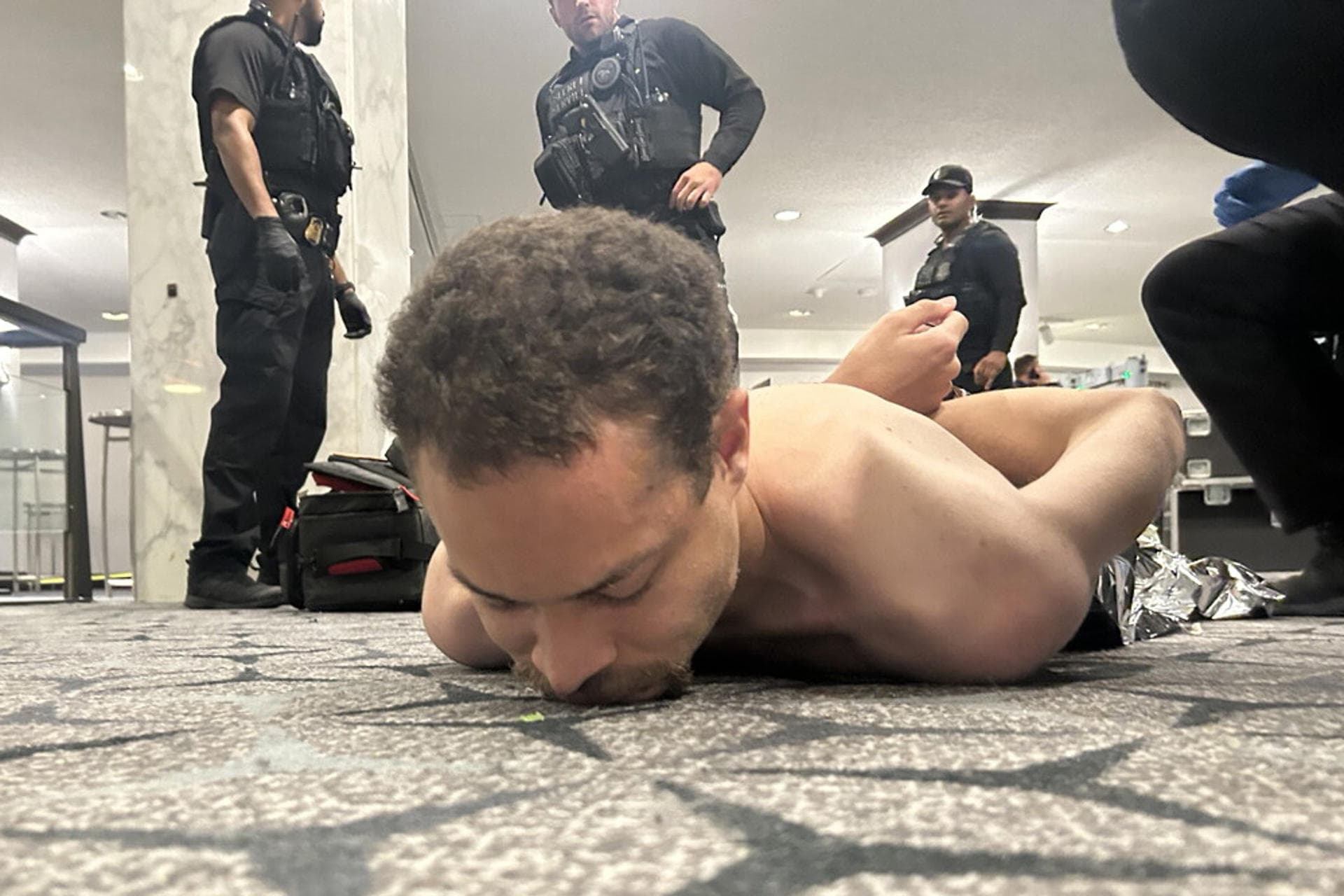 La policía confirma que el atacante de la cena de corresponsales actuó solo