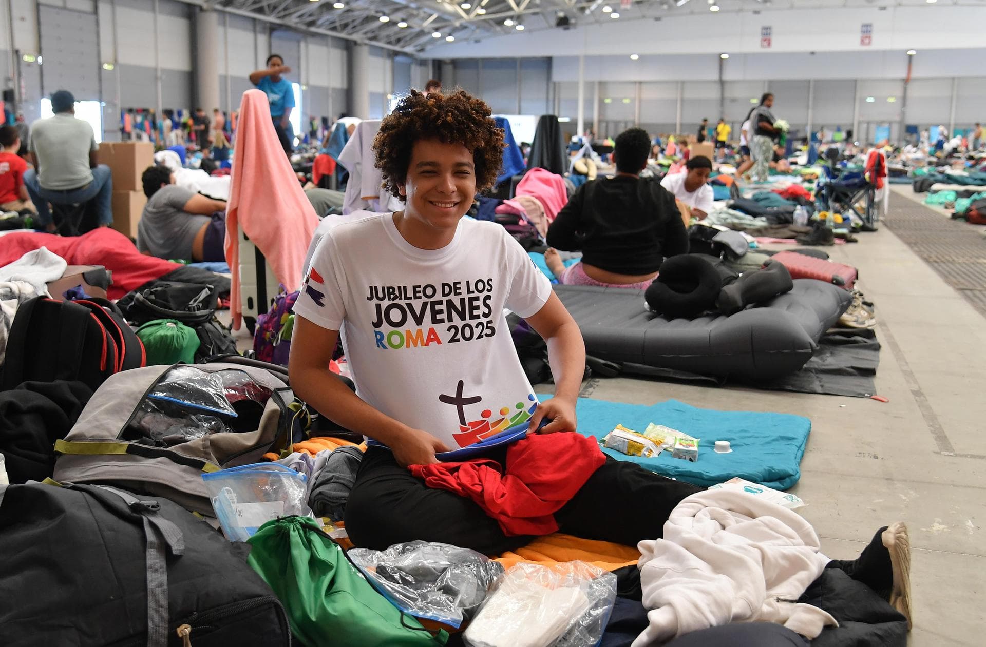 Los jóvenes invaden Roma por el Jubileo de la Juventud