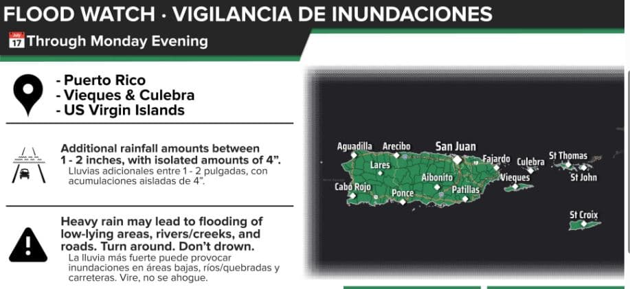 Siguen las lluvias y ráfagas de viento para este lunes