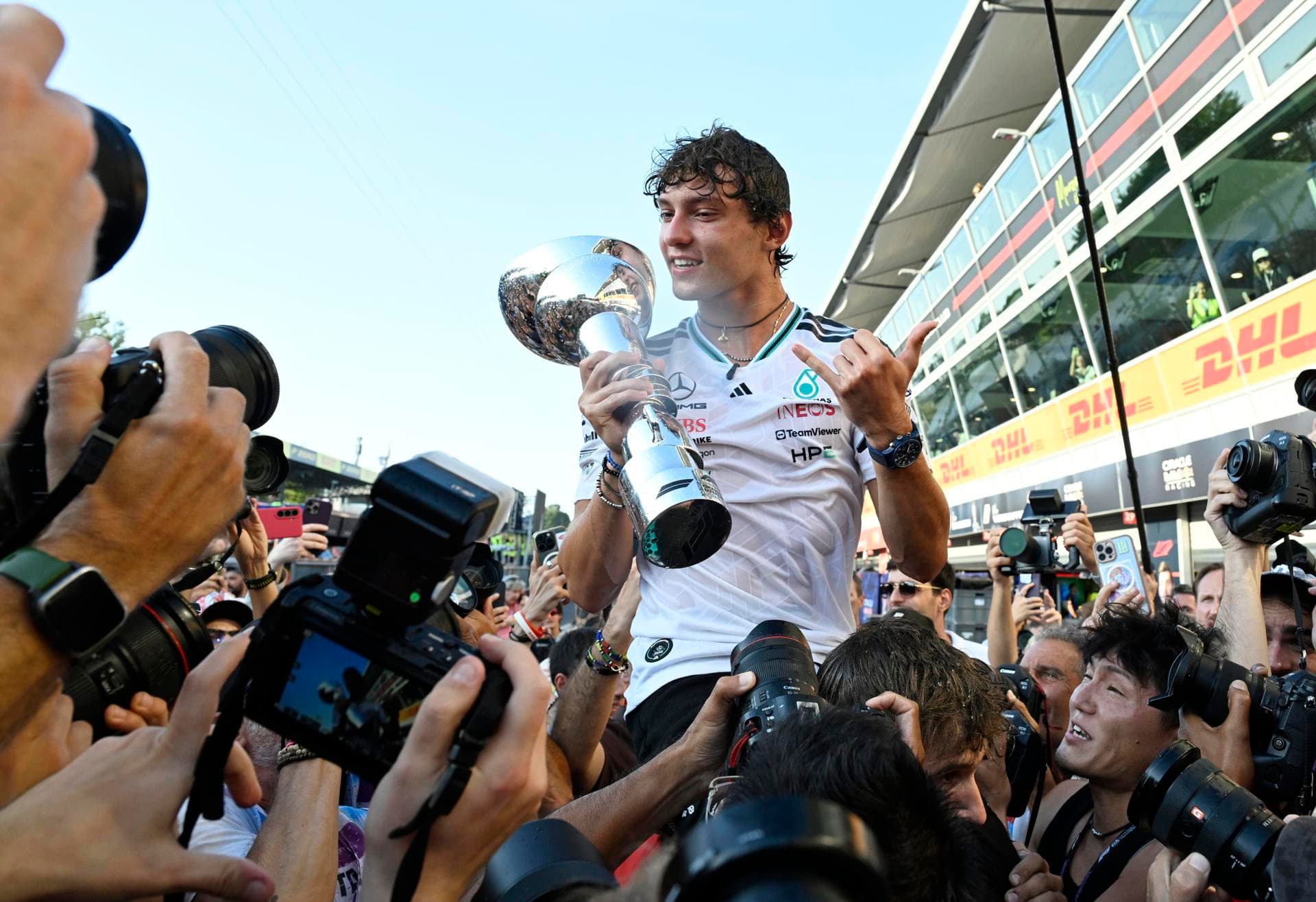 Antonelli conquista Monza