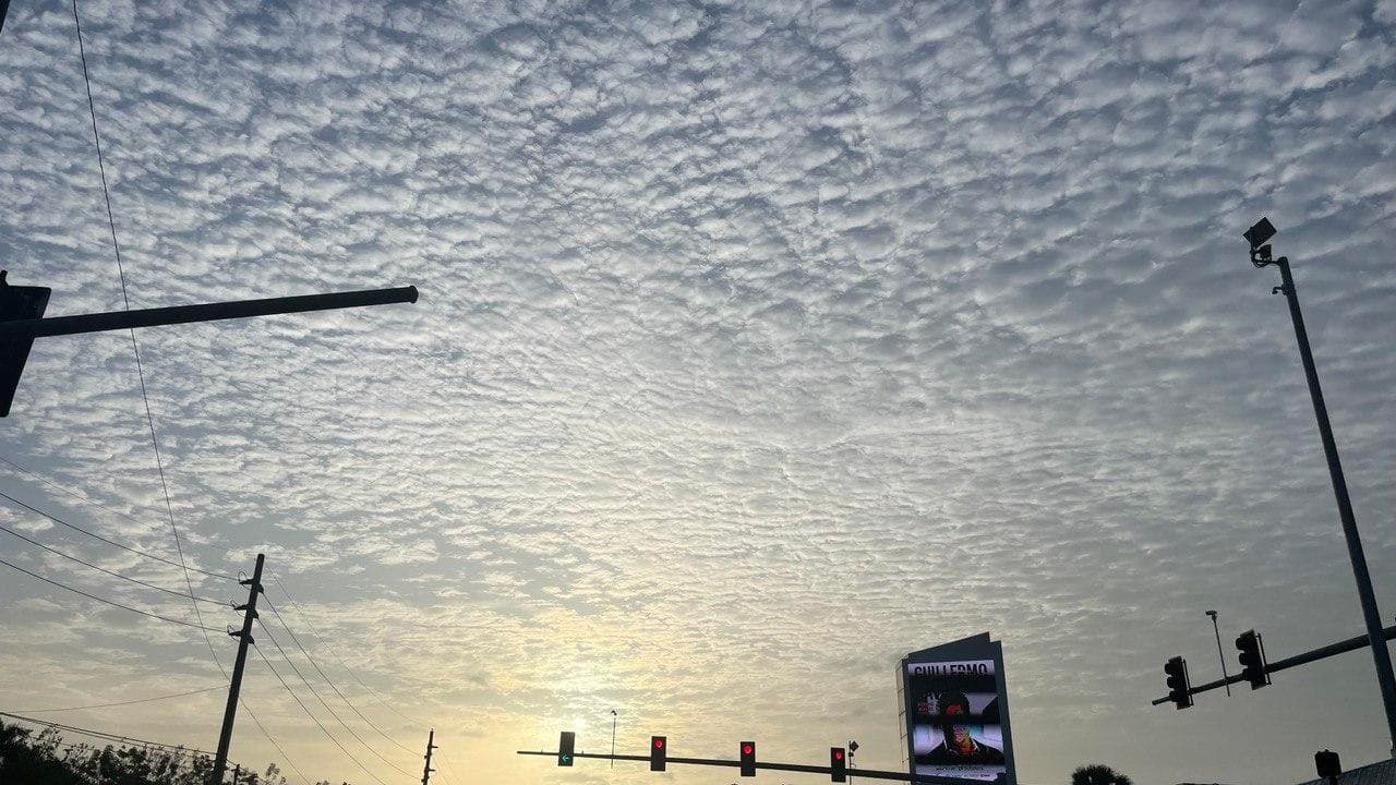 Aguaceros y tormentas eléctricas aisladas para este miércoles
