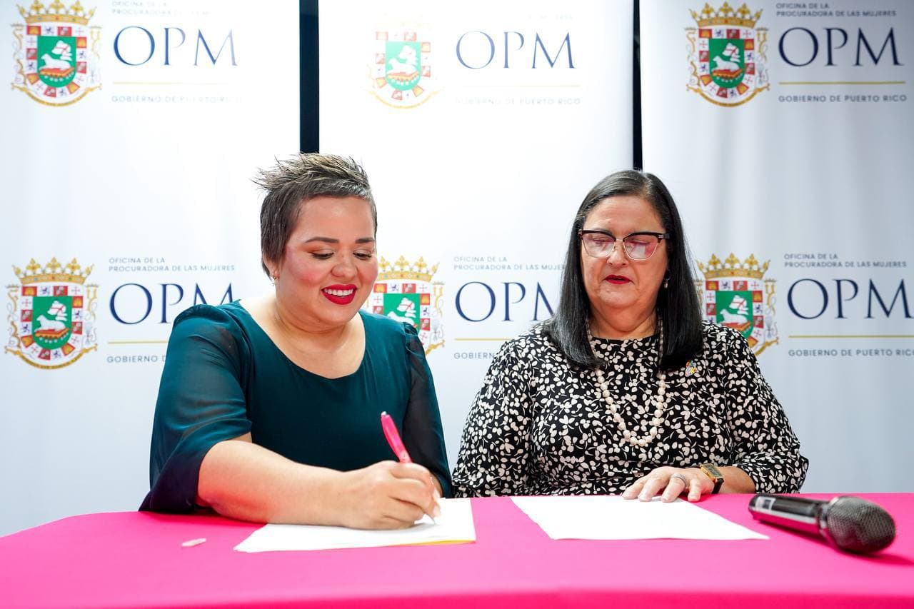 OPM firma acuerdo para fortalecer servicios a mujeres neurodivergentes víctimas de violencia de género