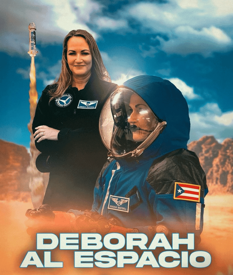 Deborah Martorell será la primera meteoróloga en viajar al espacio