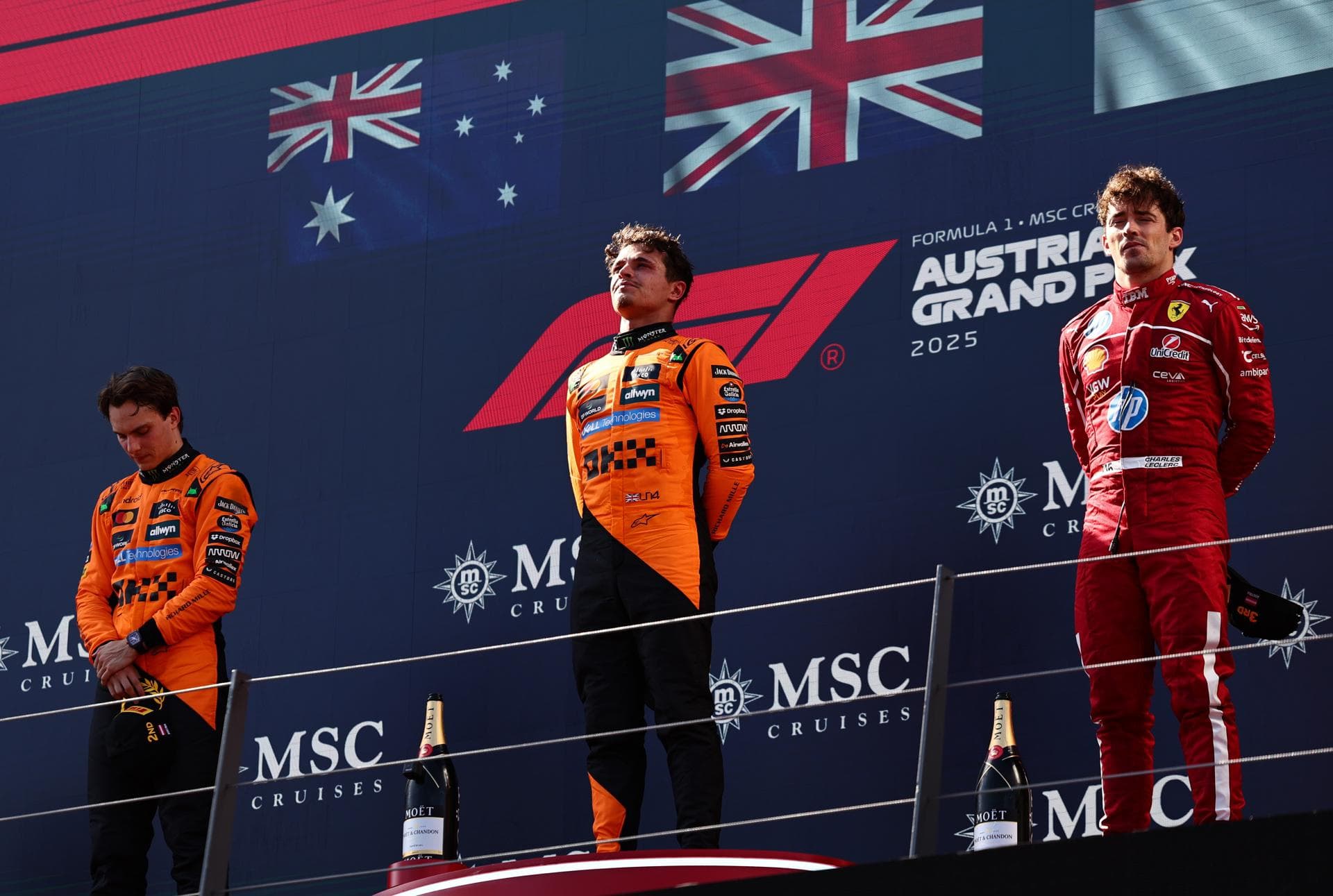 Norris se reivindica ganando batalla de McLaren en Austria