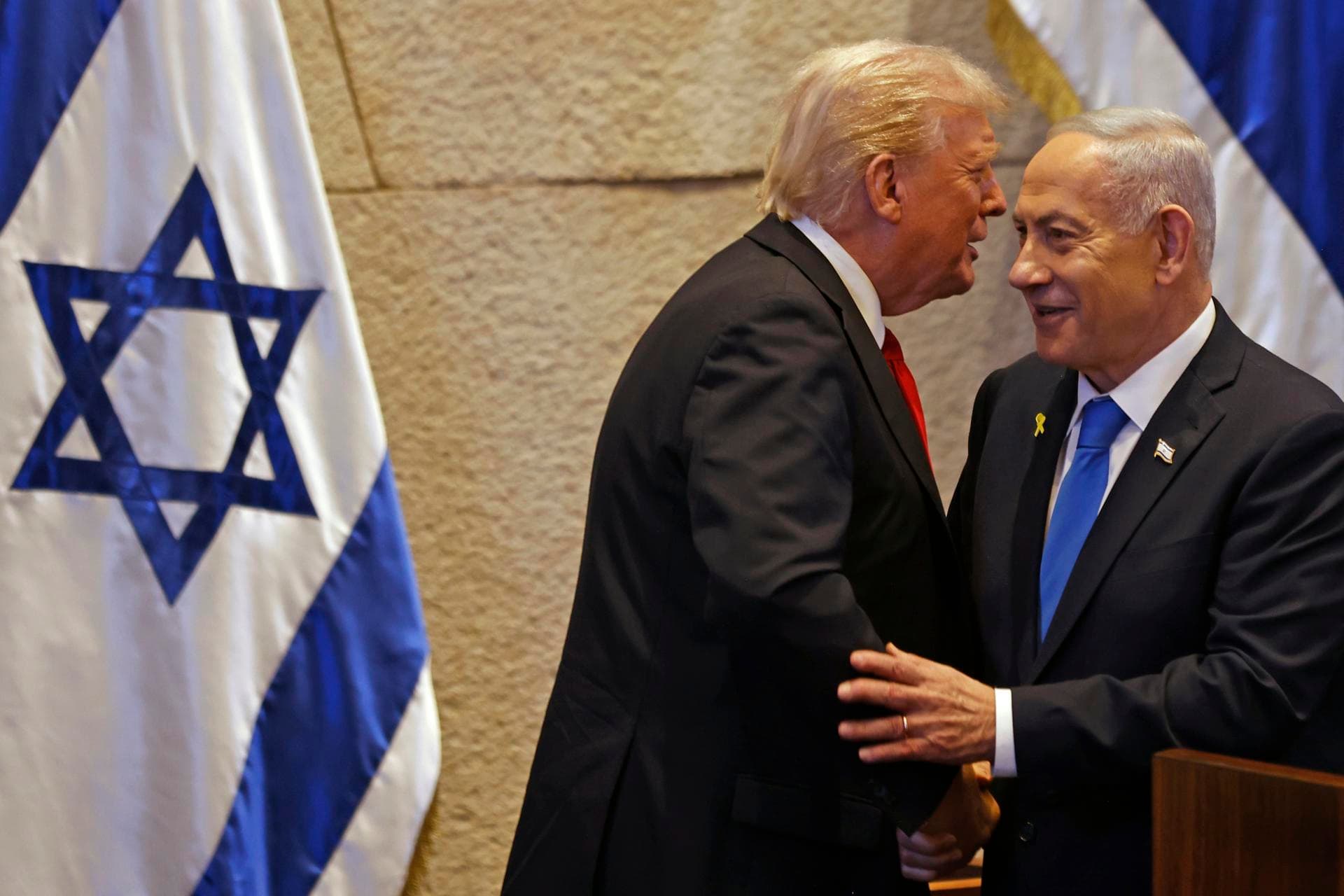 Netanyahu viaja hacia EE.UU. para reunirse mañana con Donald Trump