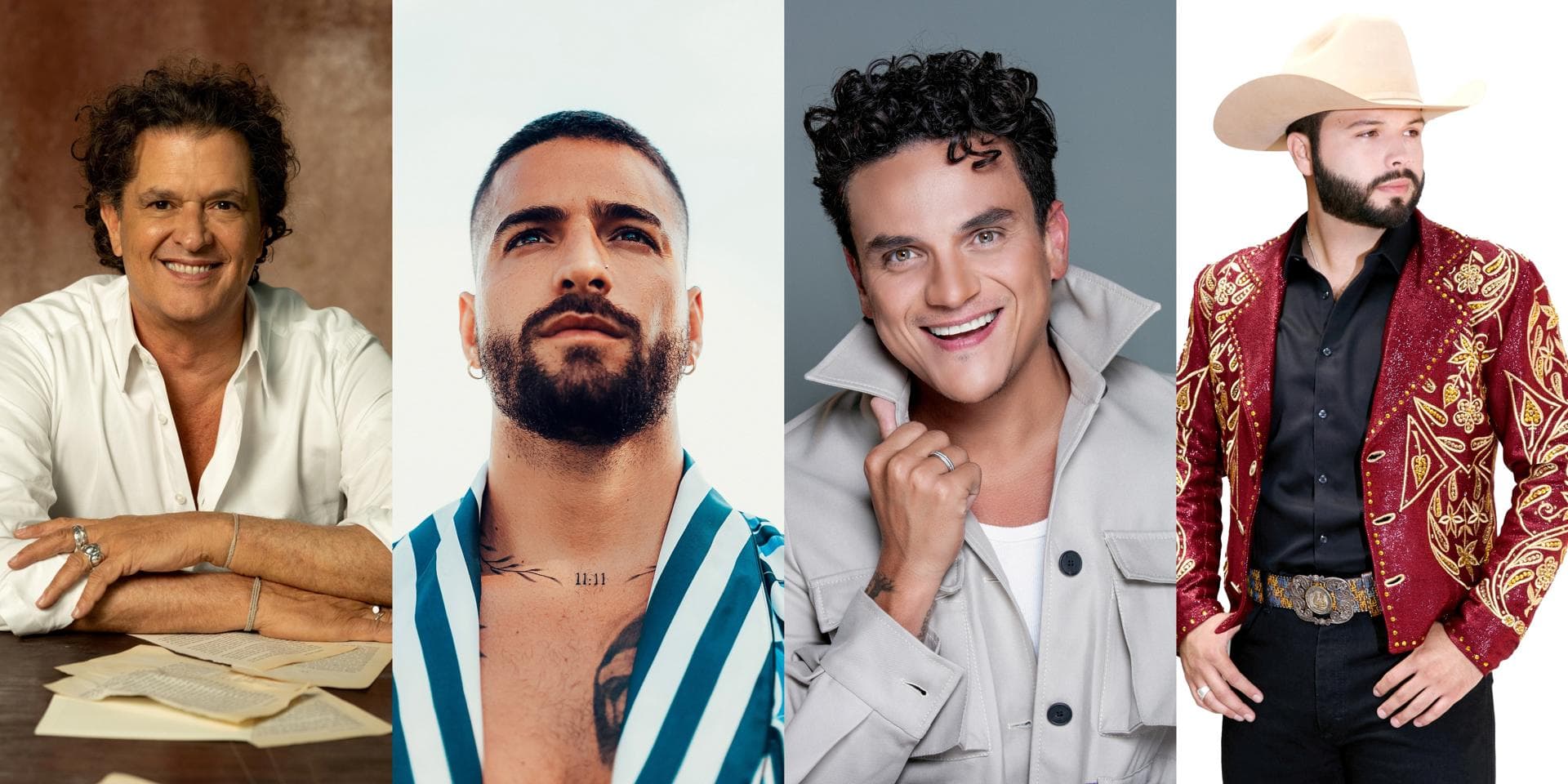 Carlos Vives , Maluma, Dangond y Leonardo Aguilar, entre los estrenos latinos