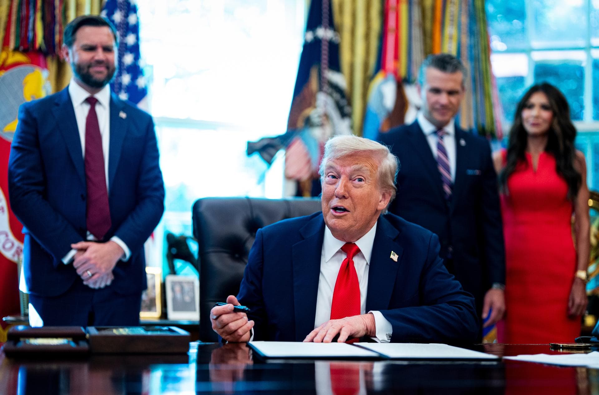 Trump dice que no habrá "final concluyente" en guerra en Gaza