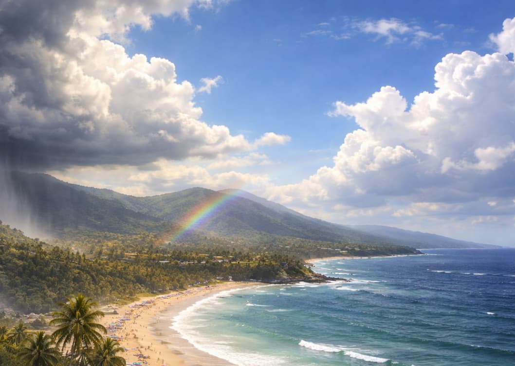 Tiempo variable marcará la jornada con aguaceros aislados y temperaturas agradables