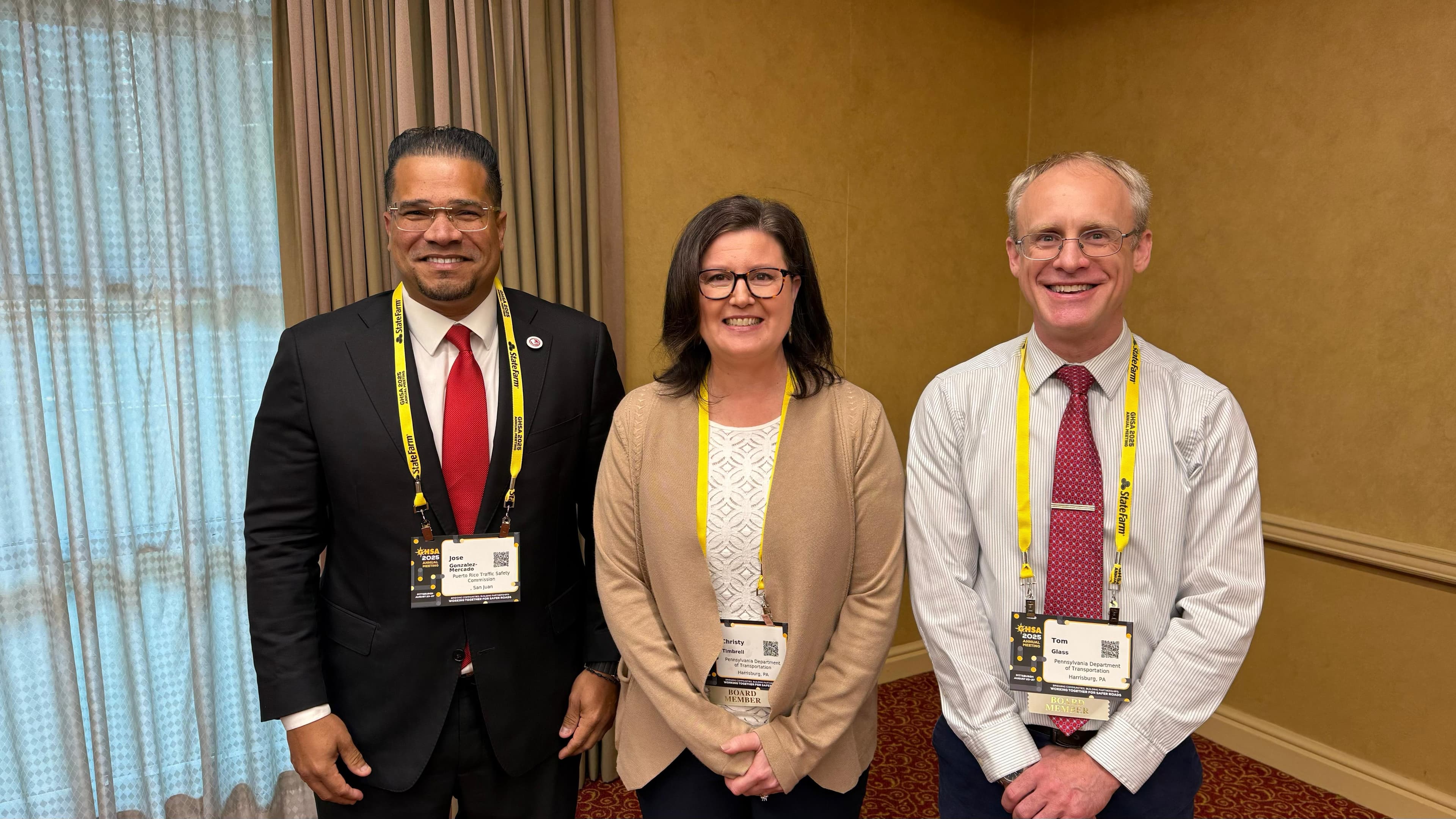 Director de la CST es electo a un puesto en la Governor Highway Safety Association