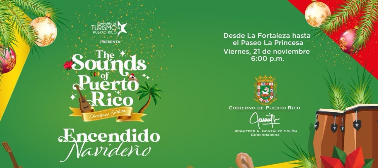 Gobernadora y Turismo invitan a recorrido y encendido navideño entre La Fortaleza y el Paseo de la Princesa