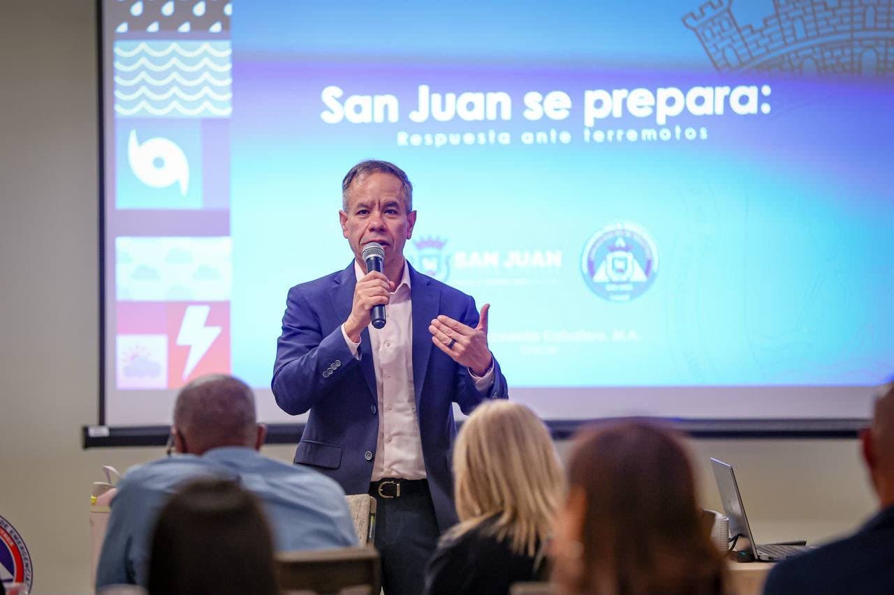 San Juan fortalece su preparación ante terremotos con capacitación a directores de dependencias