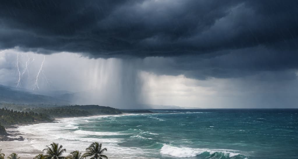 Perturbación en superficie traerá lluvias y posibles tronadas hasta el viernes