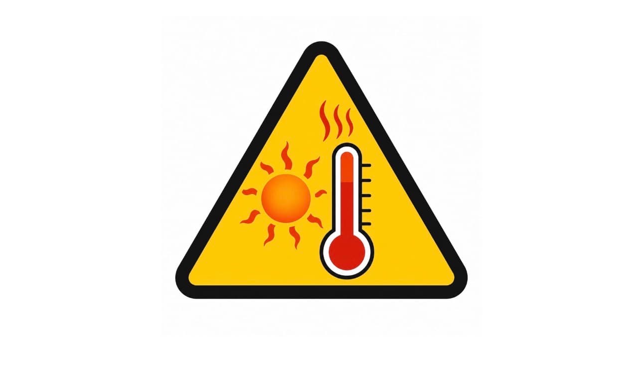 Mucho calor y bruma este sábado