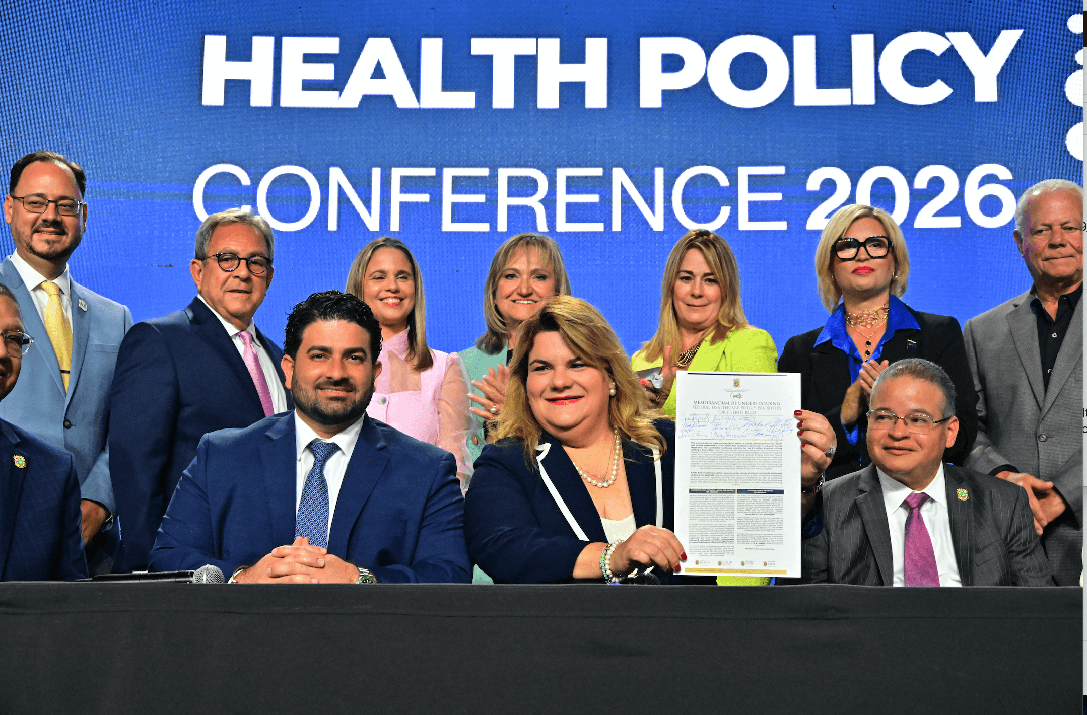 Gobernadora aúna esfuerzos para continuar fortaleciendo el sistema de Salud
