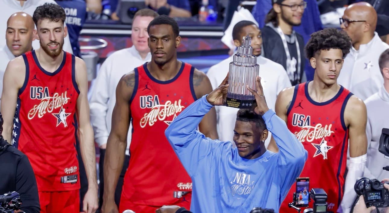 Anthony Edwards, elegido MVP del 'All Star' de la NBA