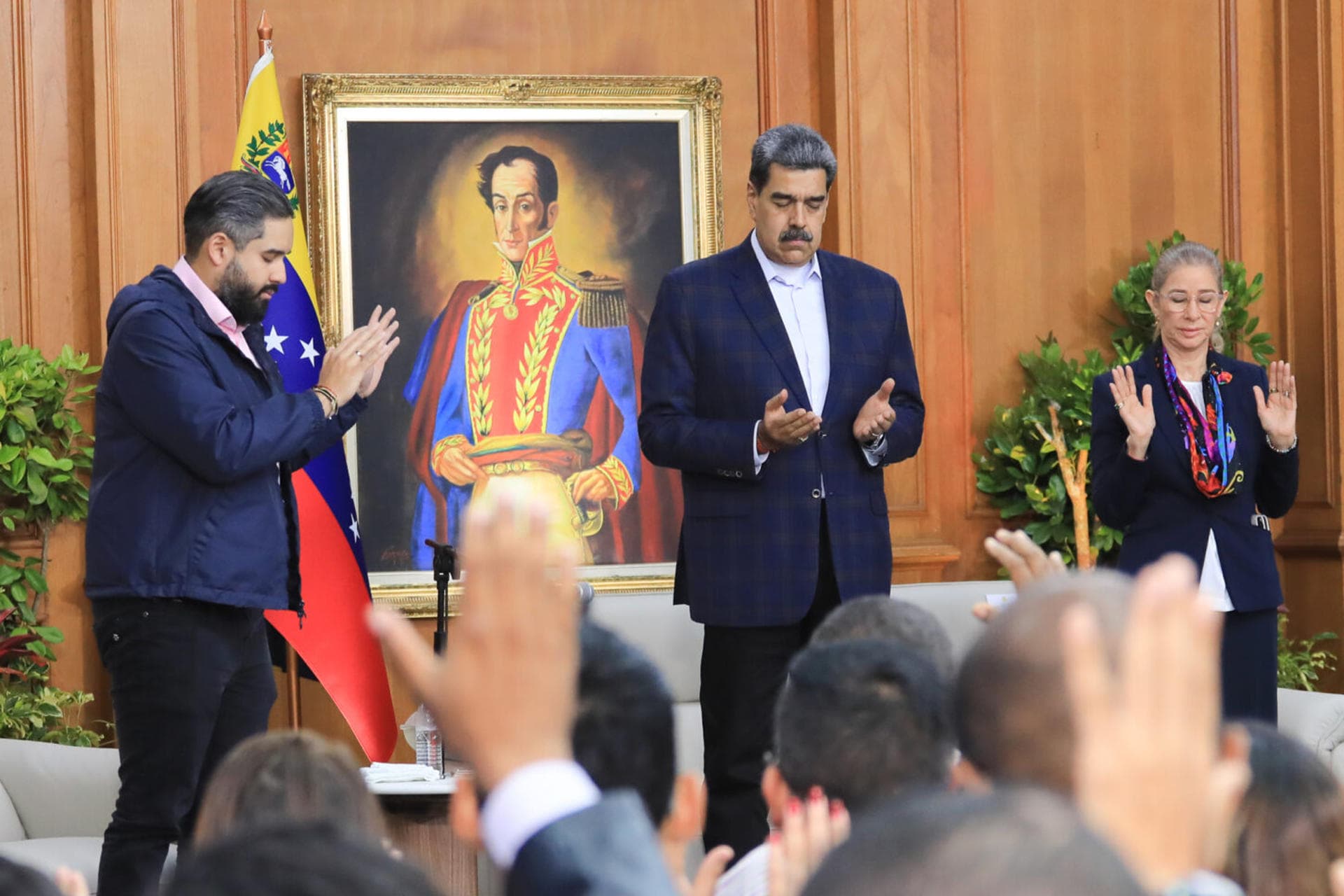 Maduro declara a Jesucristo como "dueño" de Venezuela en medio de tensiones con EE.UU.