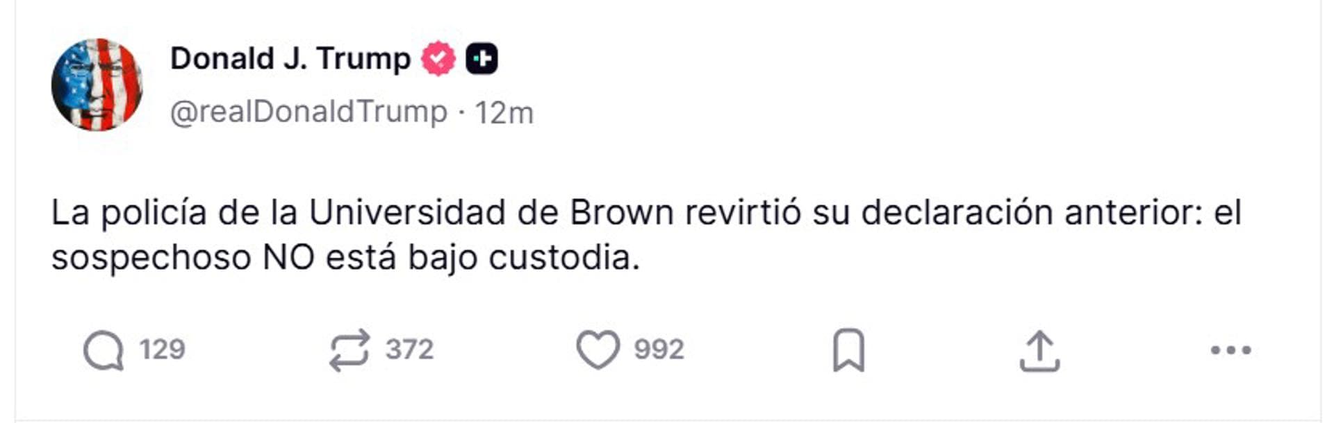 Al menos dos muertos y ocho heridos críticos tras tiroteo en campus universitario en EEUU