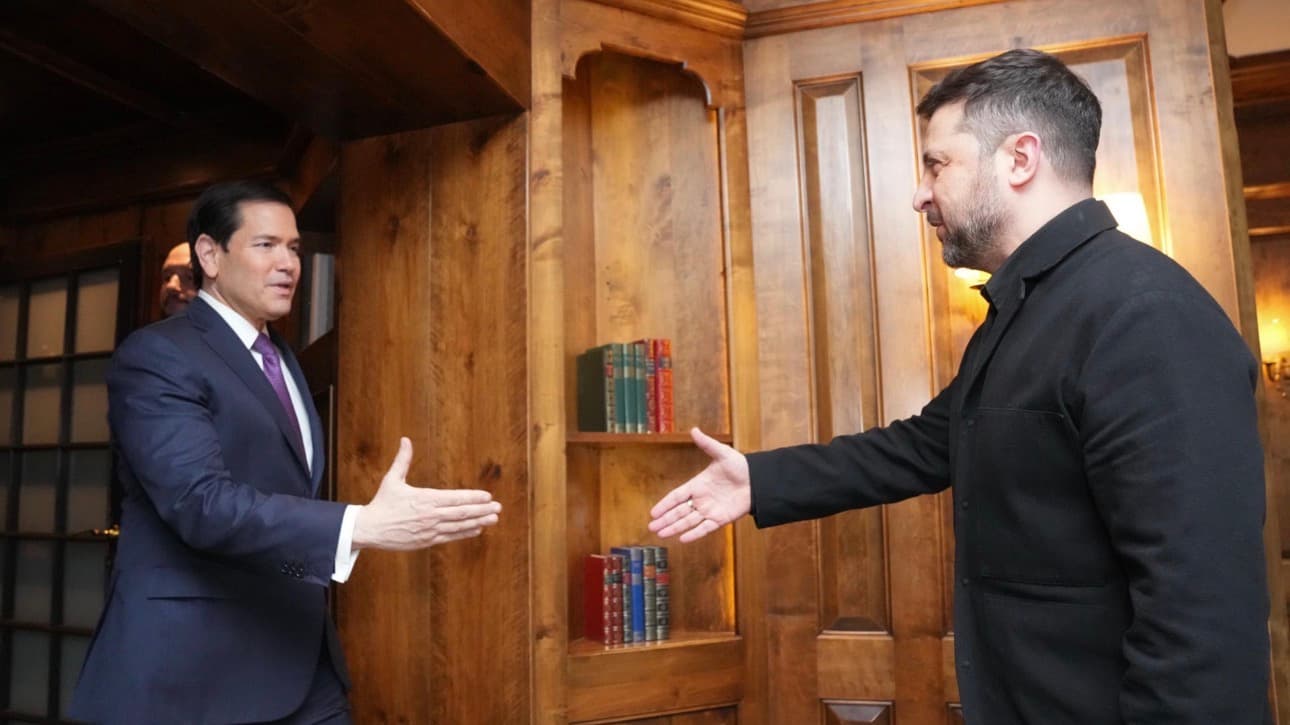 Zelenski habla con Rubio del proceso de paz