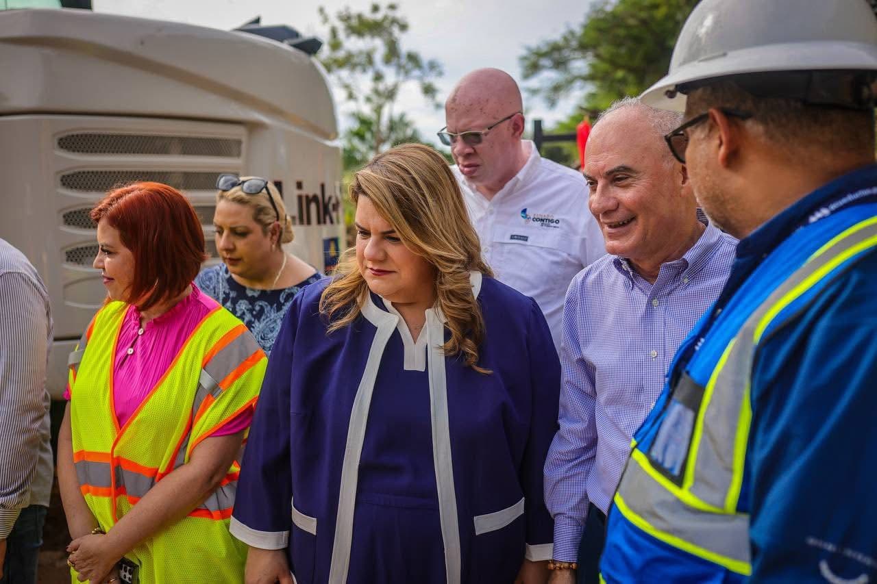 Gobernadora activa la Guardia Nacional para ayudar con la rotura del Superacueducto