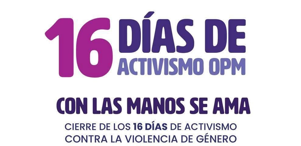 Actividad de cierre 16 Días de Activismo contra la Violencia de Género