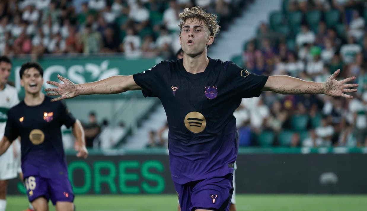 El Barcelona se estrena con una exhibición ofensiva ante el Elche