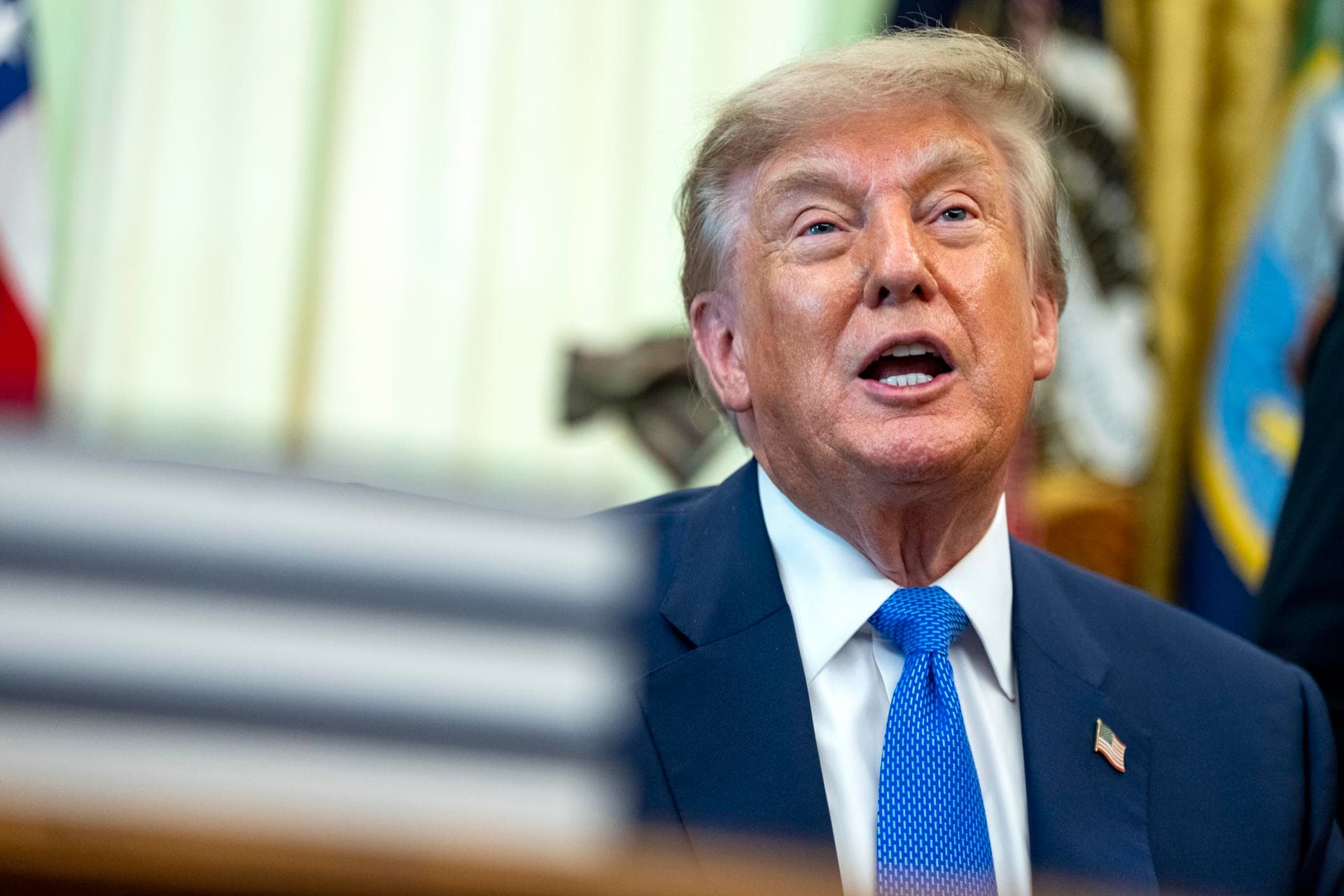 Trump viajó desde Turquía con un avión señuelo ante la amenaza de Irán