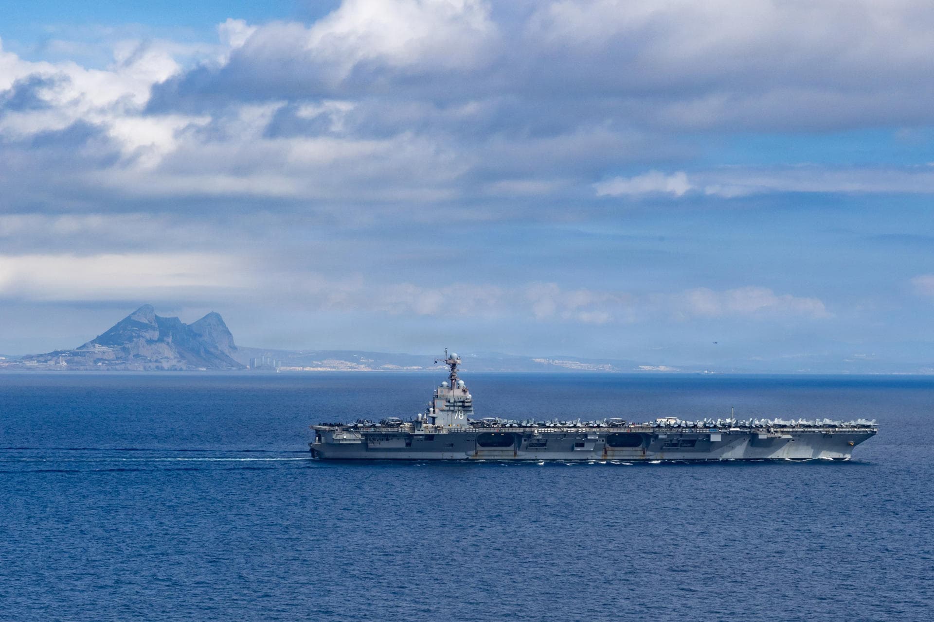 El portaaviones Gerald Ford ya está en camino y podría llegar en una semana al Caribe