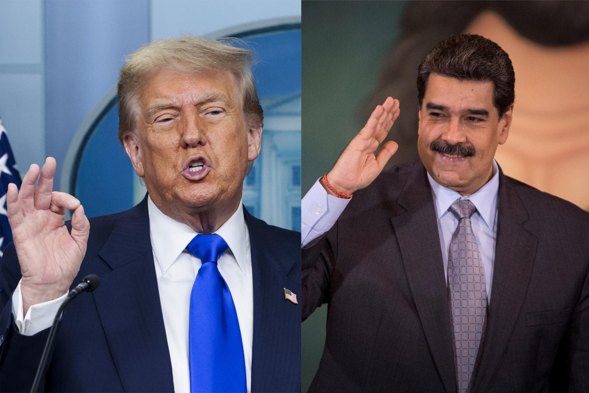 Trump afirma que Maduro sería "inteligente" si dejara el poder en Venezuela