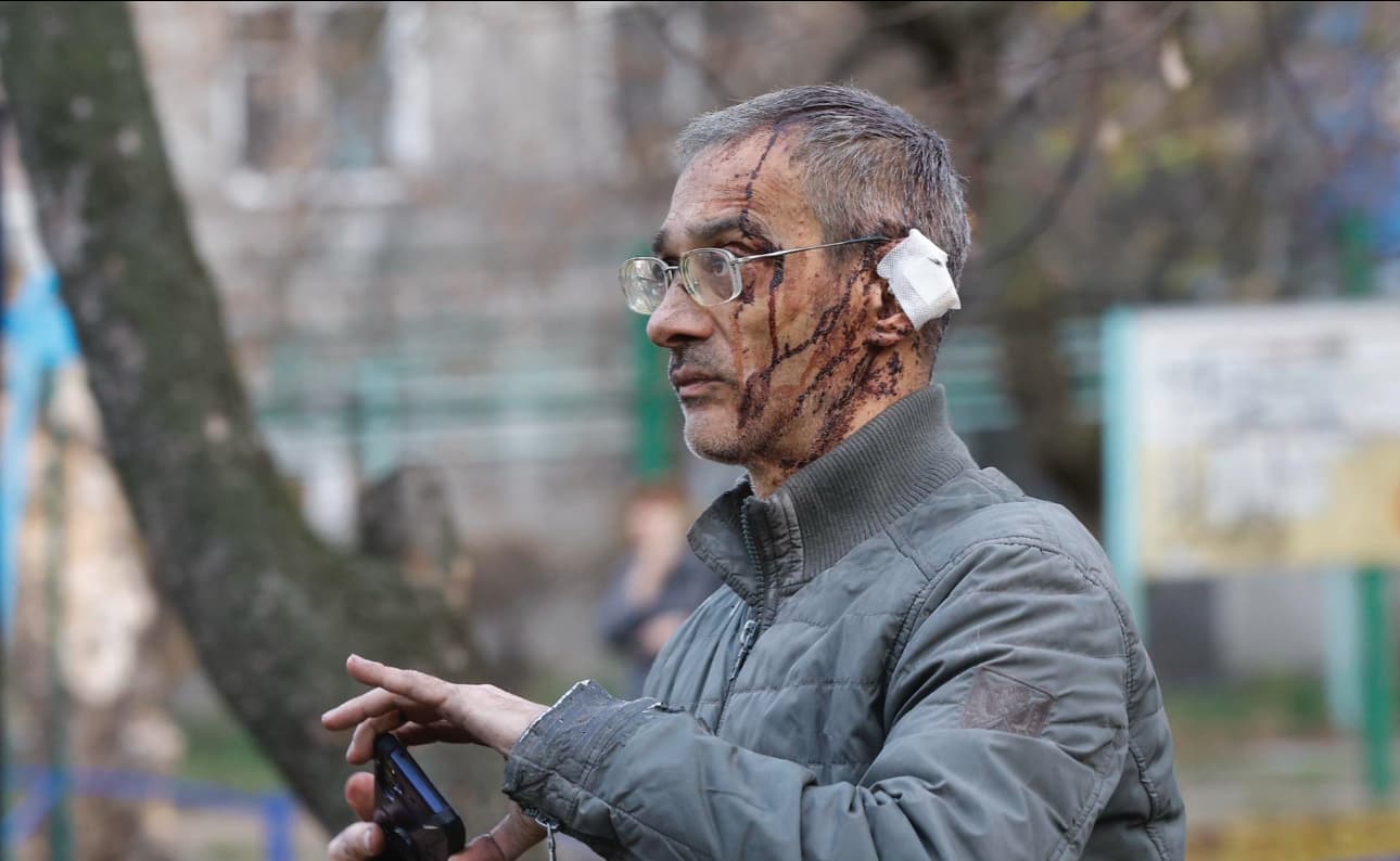 Rusia vuelve a bombardear Kiev en un ataque masivo que deja cinco muertos