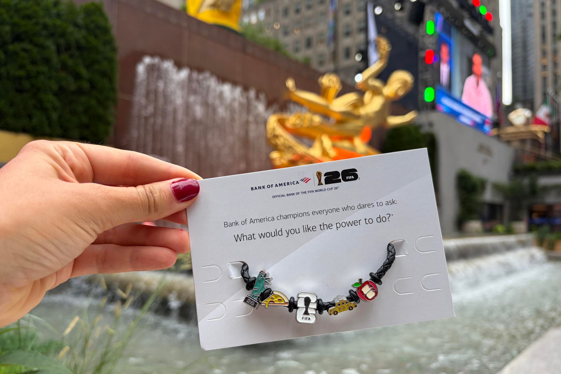 Furor por una pulsera del Mundial