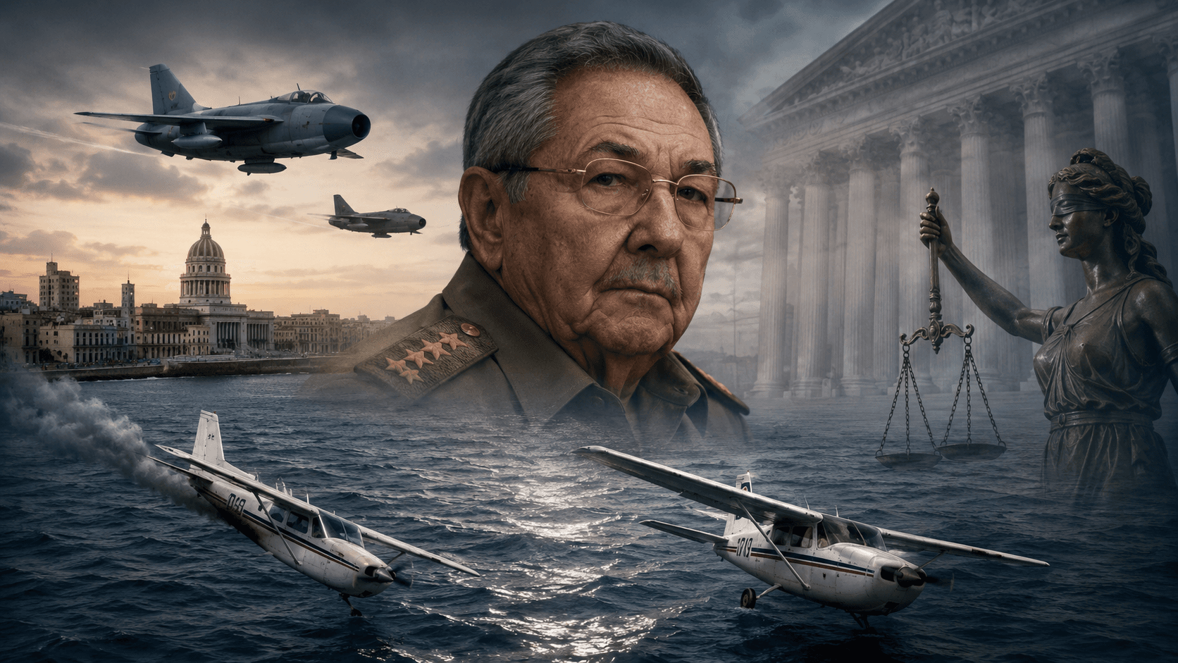 Estados Unidos acusa a Raúl Castro de asesinato por derribo de avionetas de Hermanos al Rescate