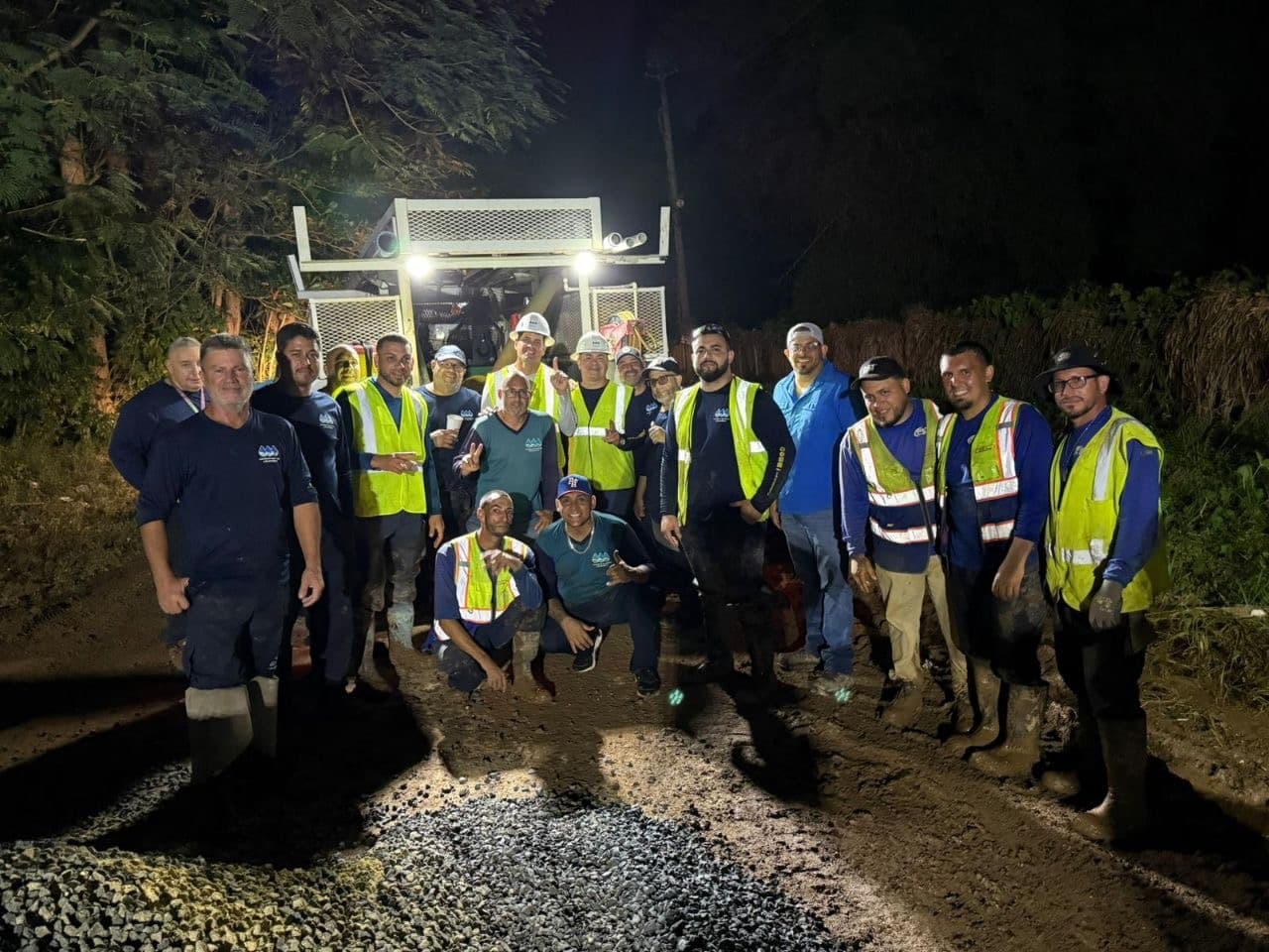 Culminan trabajos de reparación en Arecibo y Carolina