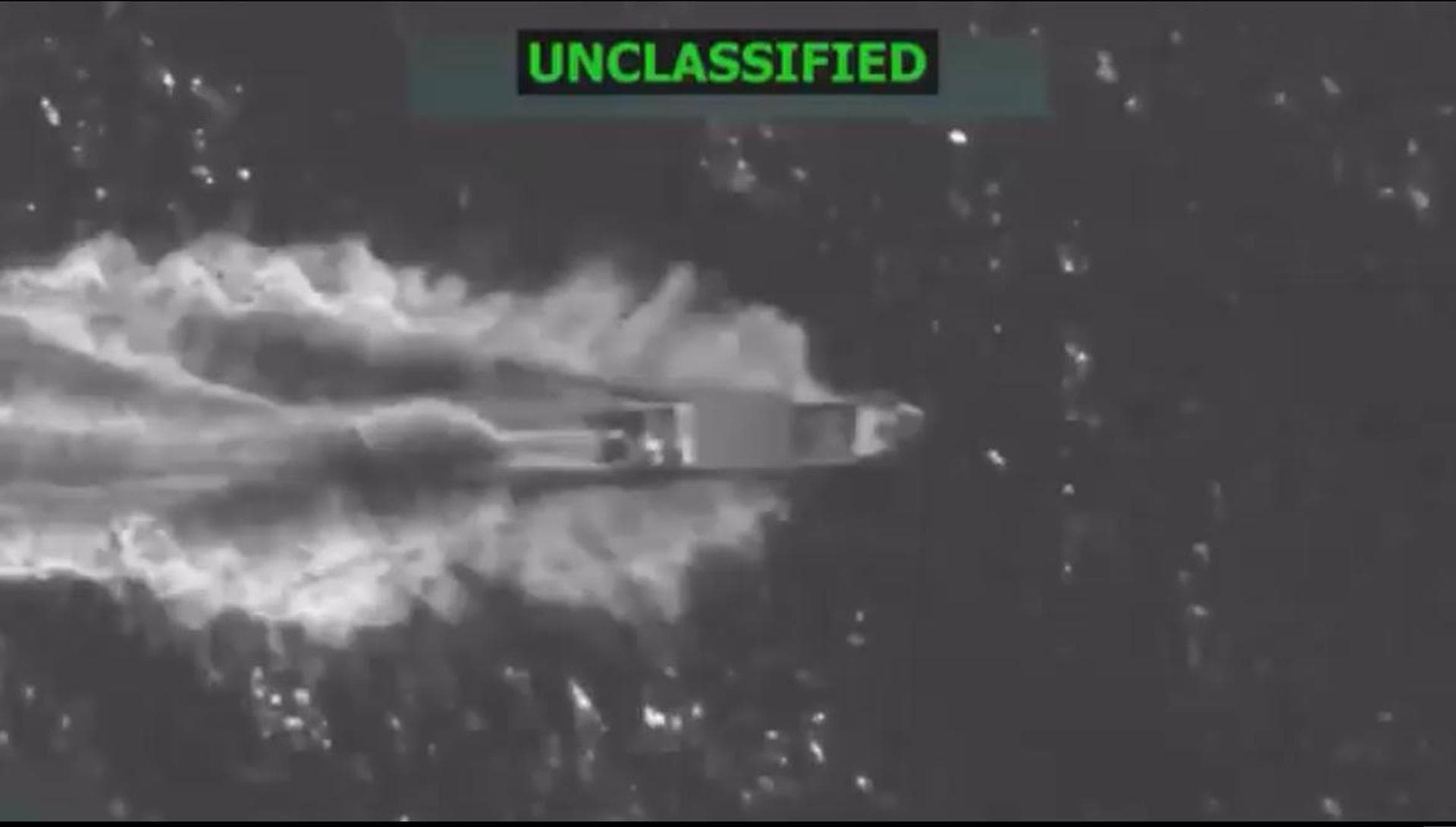 EEUU afirma que atacó otra lancha en el Caribe operada por el Tren de Aragua