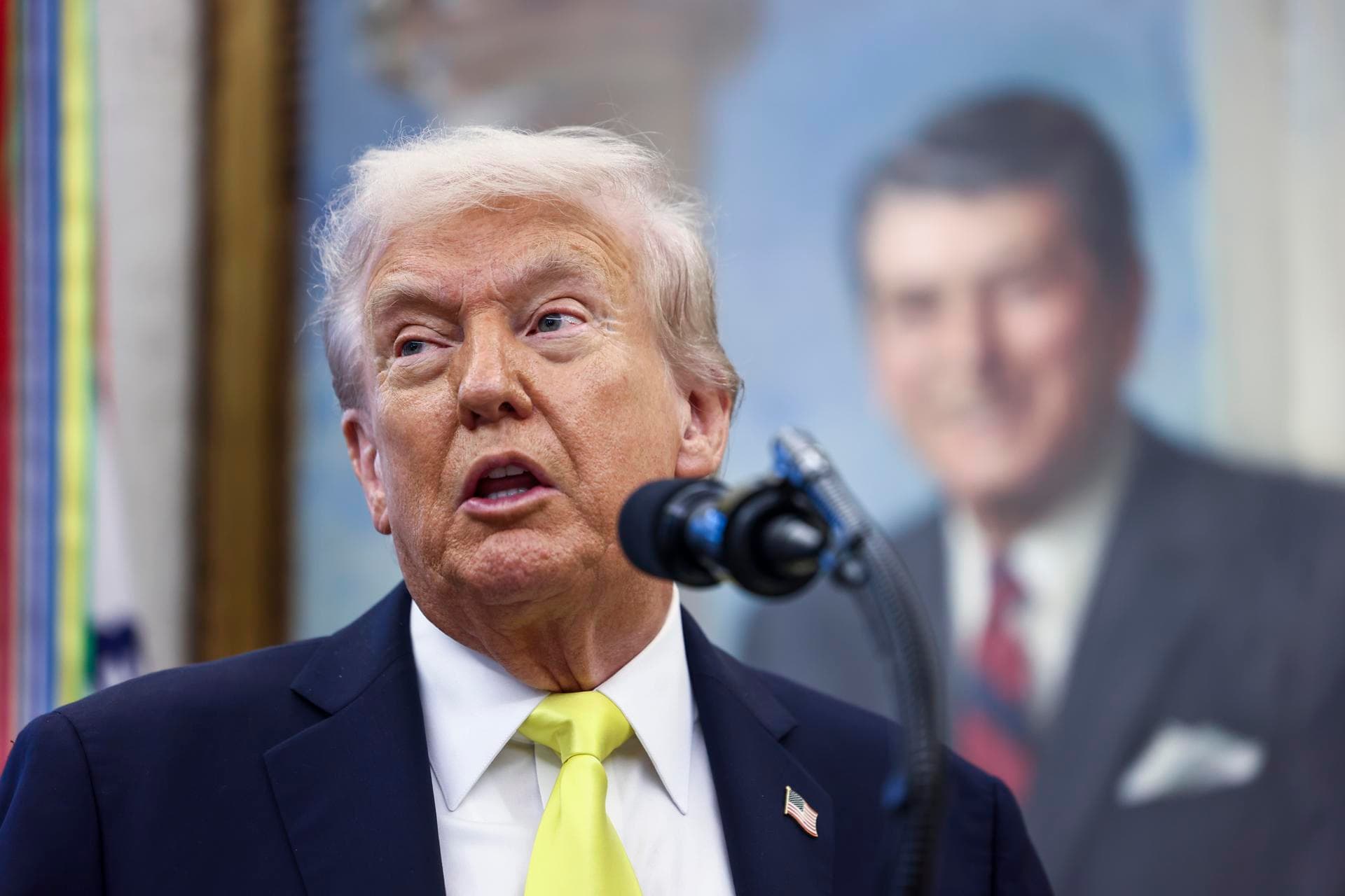 Trump dice que las protestas de 'No Kings' son un "chiste" y no representan al país